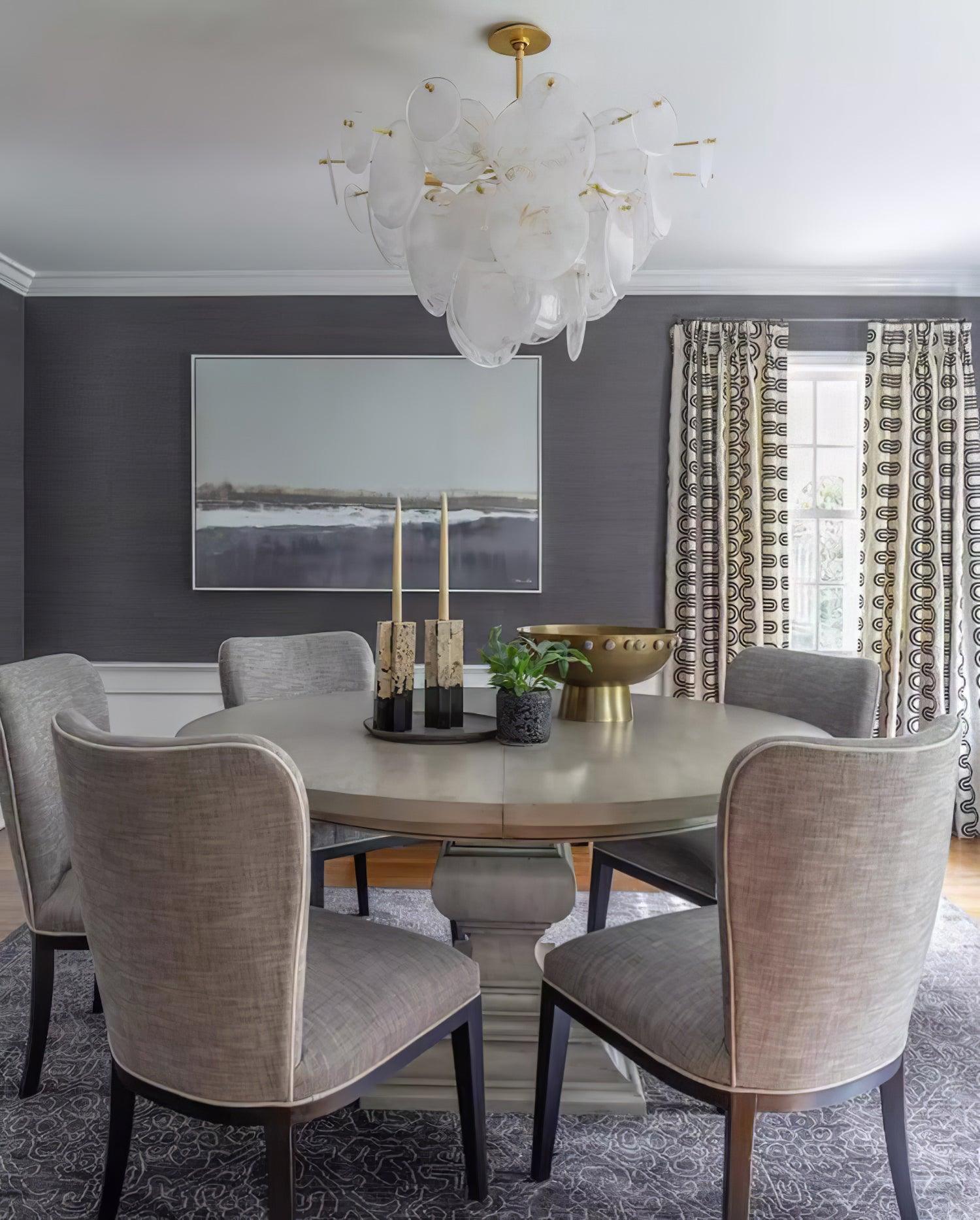 Olvynis Lustre en Cristal et Laiton avec Disques Luxueux - Neutralighting