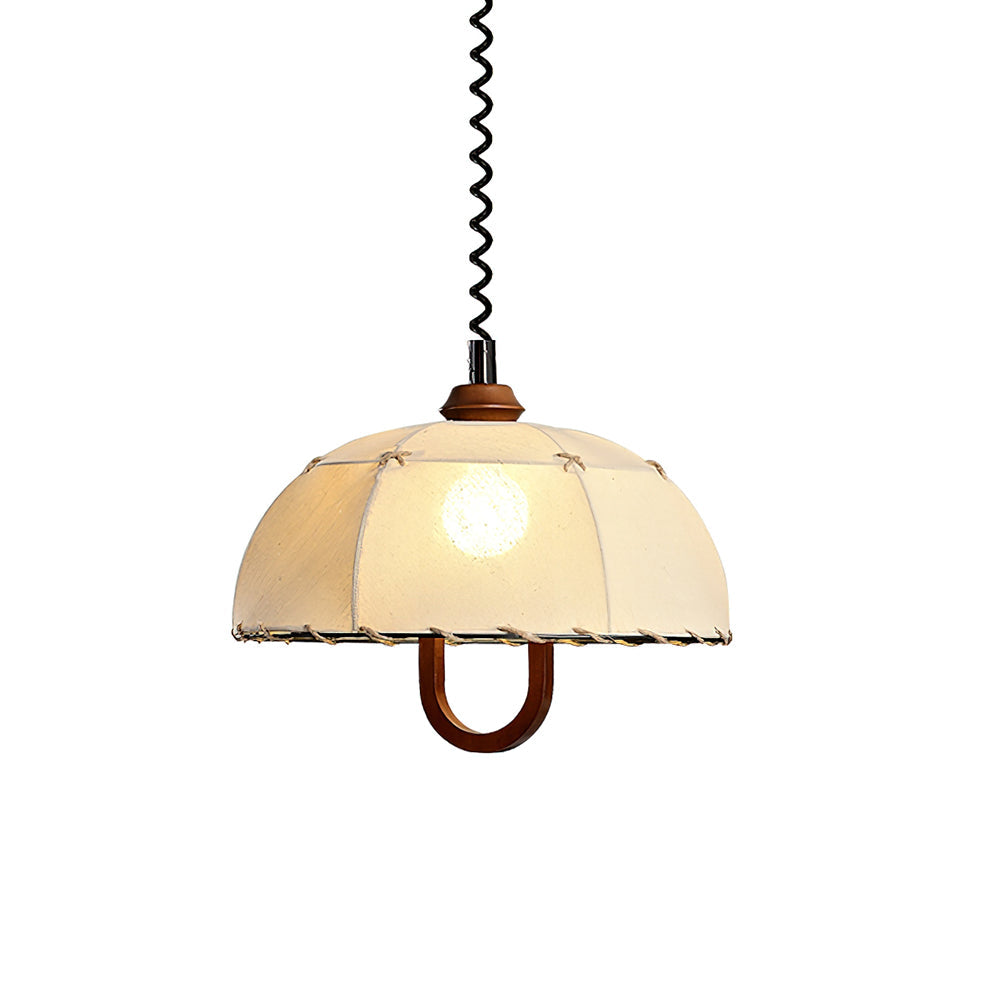 Domea Suspension Abat-jour Parapluie en Tissu - Neutralighting