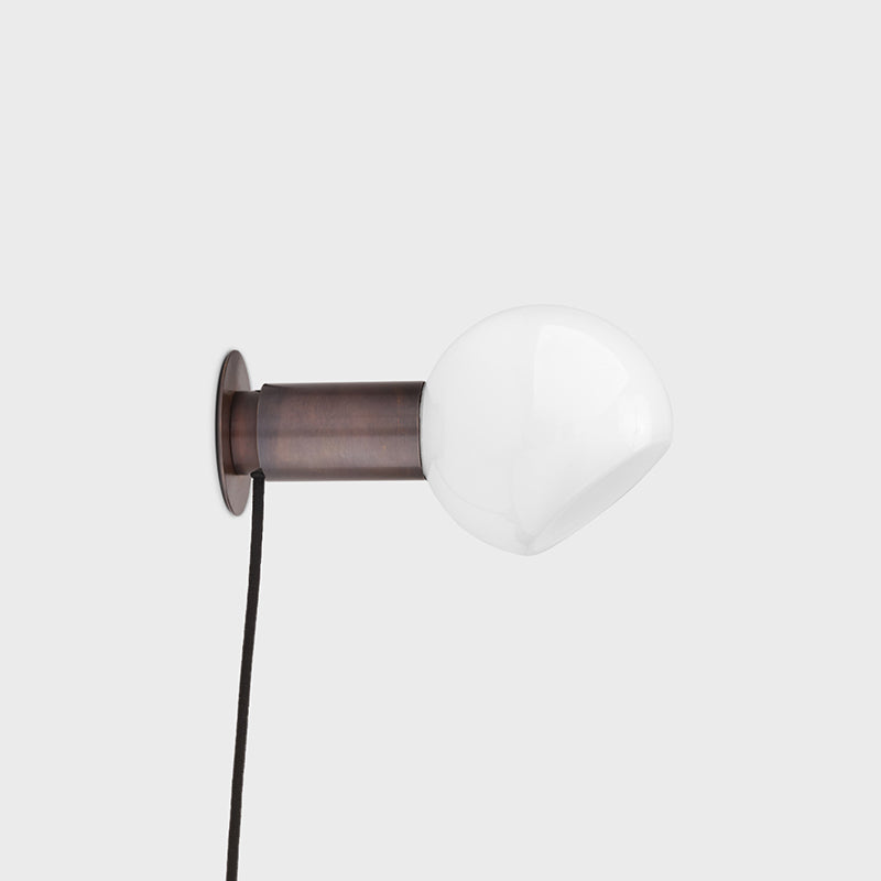 Sole Applique Murale Laiton Verre Sphère Moderne Salon - Neutralighting