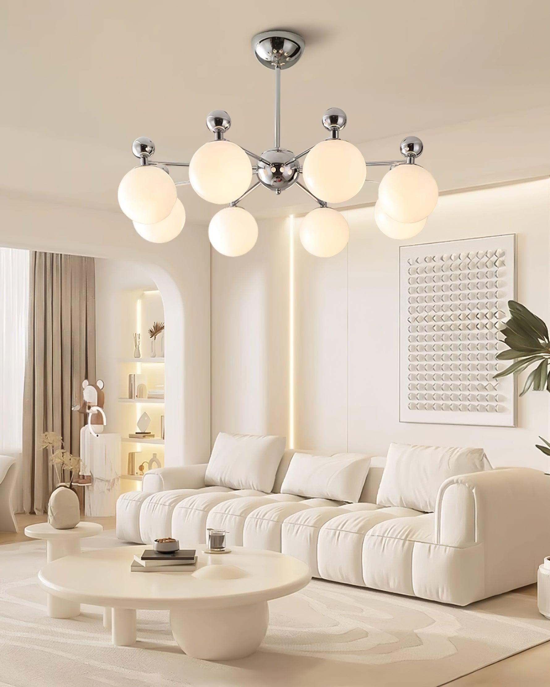 Dori Lustre Disposition de Globes en Verre Rose - Neutralighting