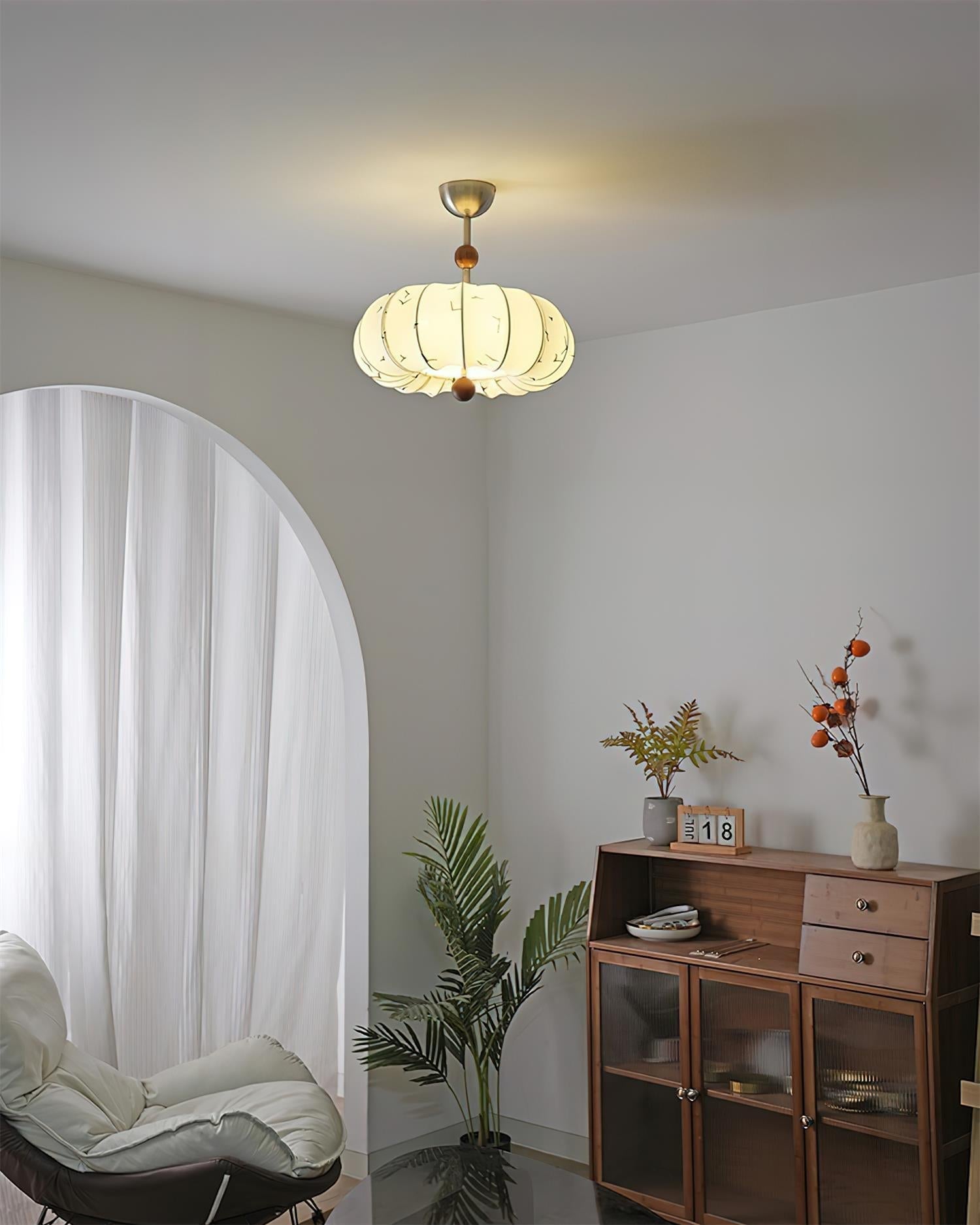Doria Plafonnier Moderne en Tissu - Neutralighting