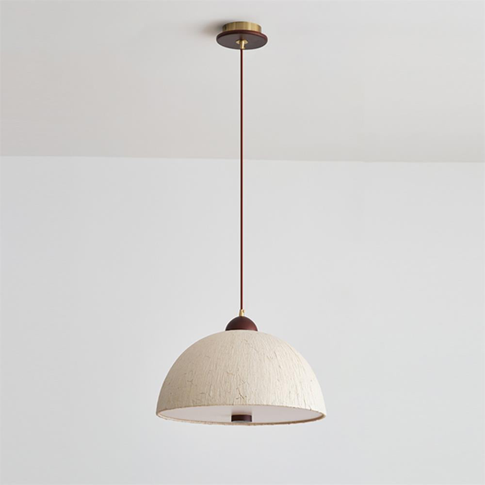 Doria Lampe Suspension Papier de Riz Texturé - Neutralighting
