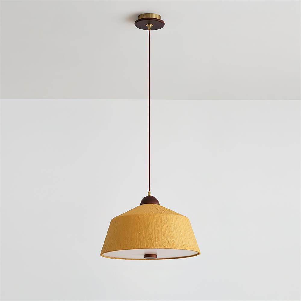 Doria Lampe Suspension Papier de Riz Texturé - Neutralighting