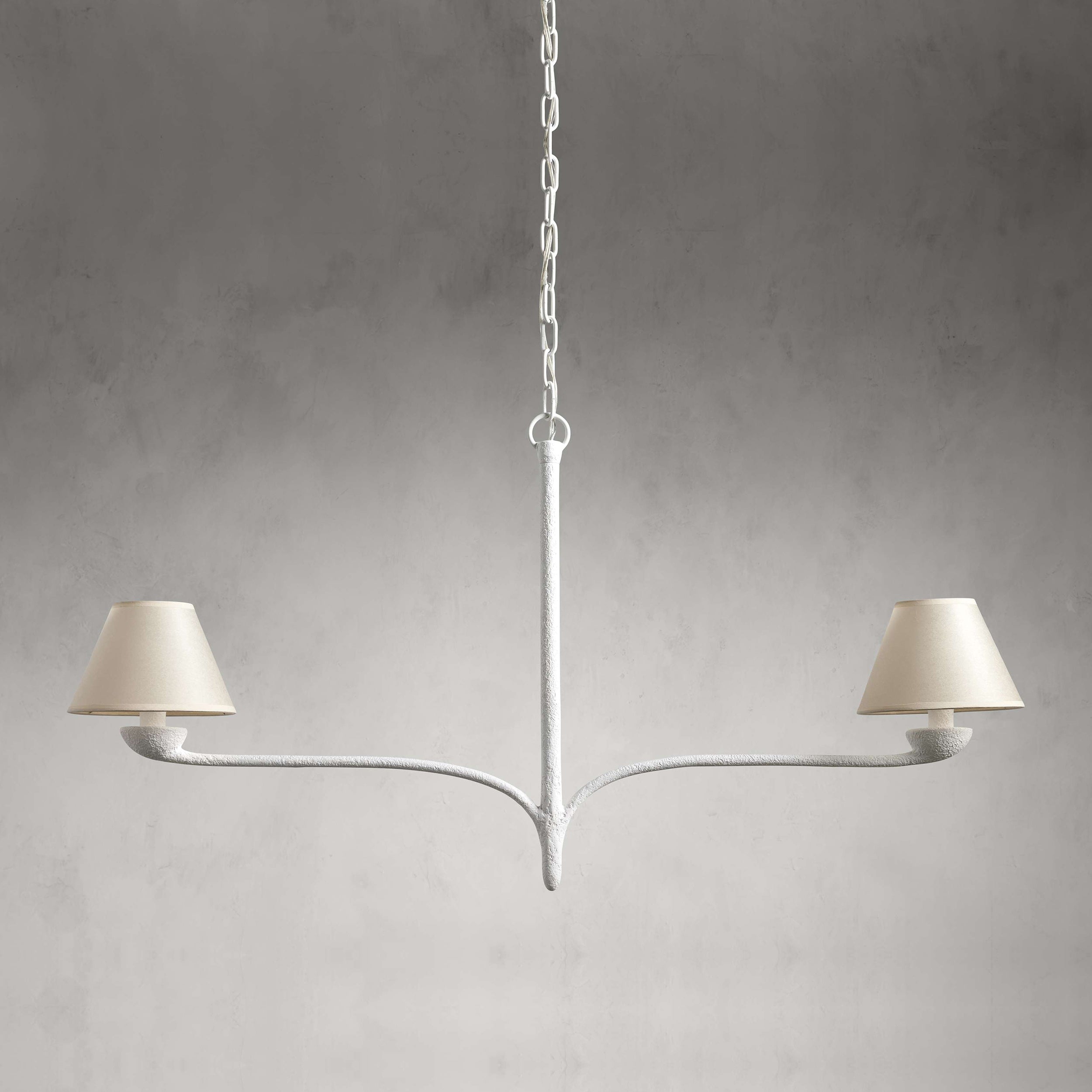 Upturn Chandelier Résine Tissu Élégance Salon - Neutralighting
