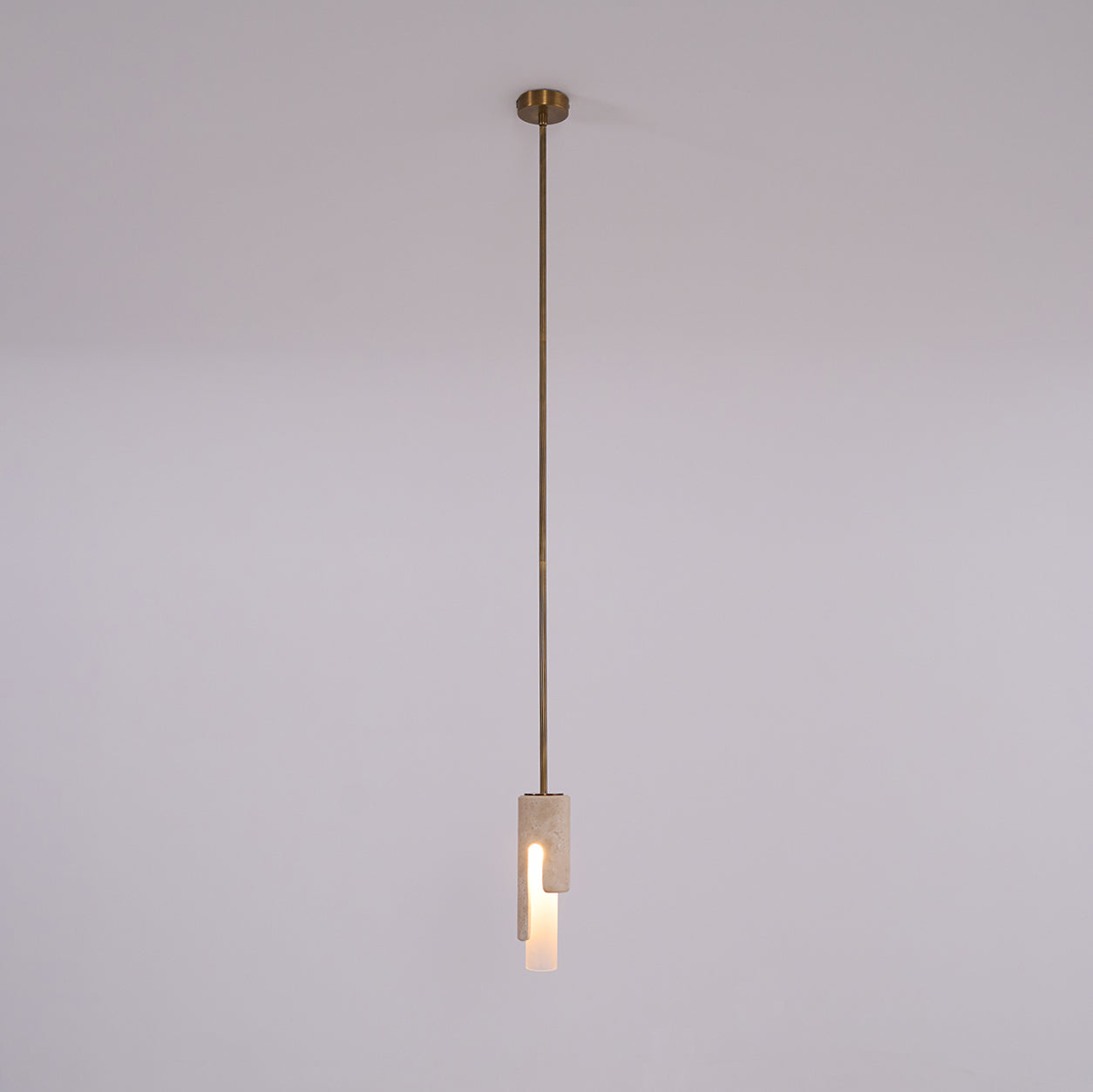 Elix Suspension Marbre Verre Moderne Salon - Neutralighting