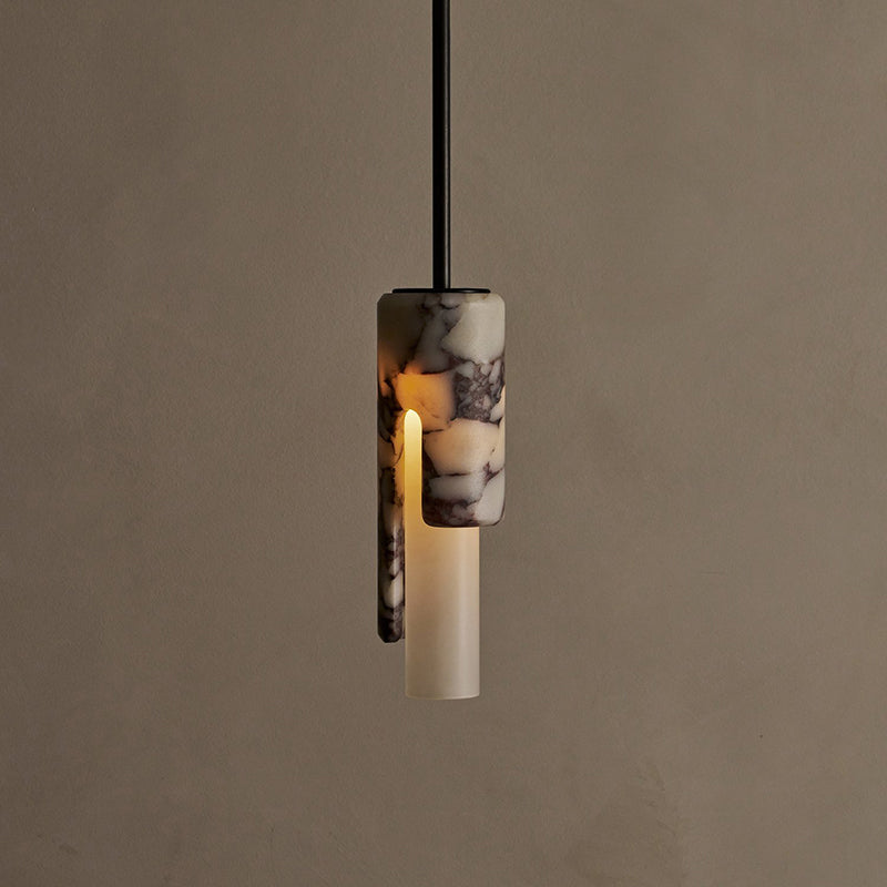 Elix Suspension Marbre Verre Moderne Salon - Neutralighting
