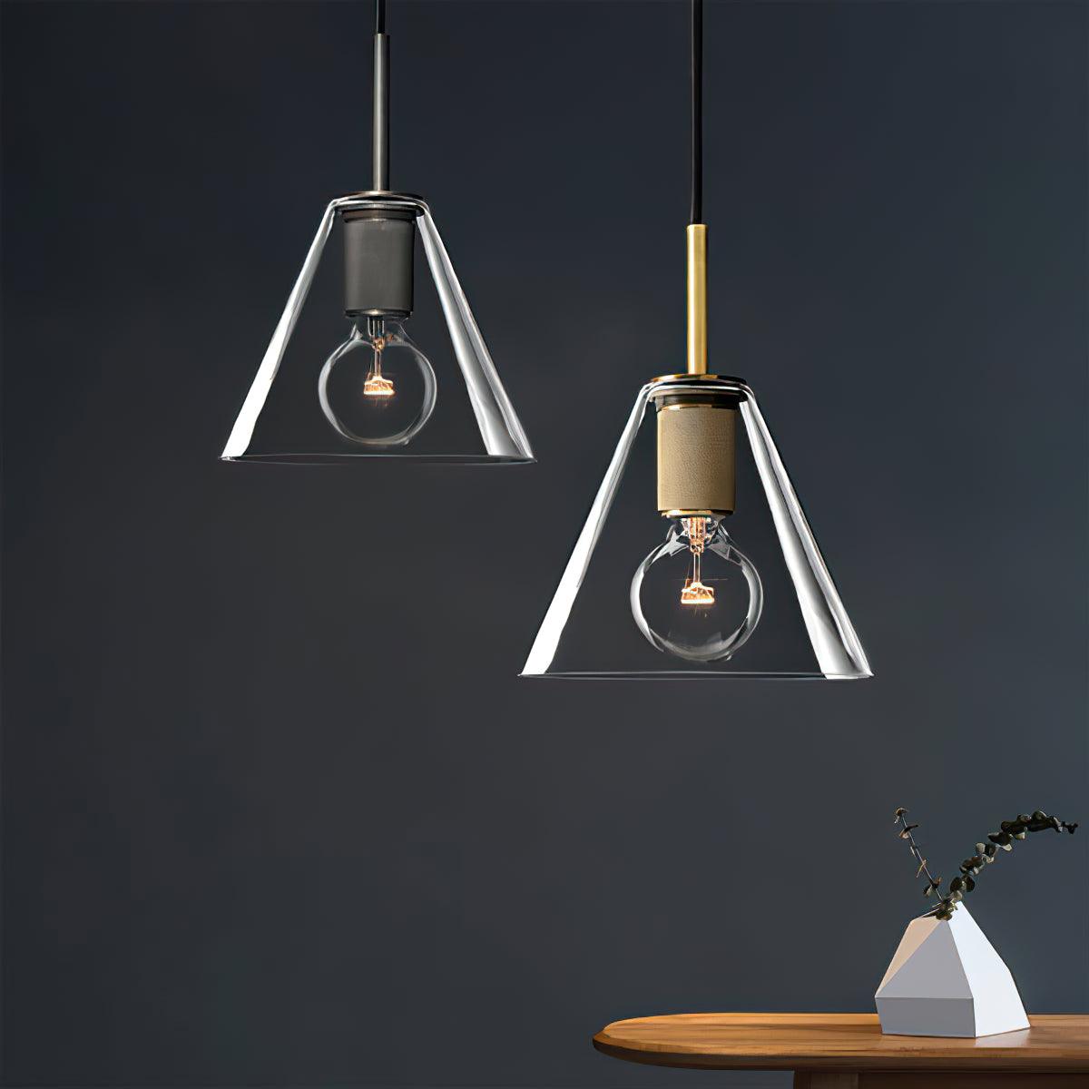 Lyran Suspension minimaliste en laiton pour salle à manger ou cuisine - Neutralighting