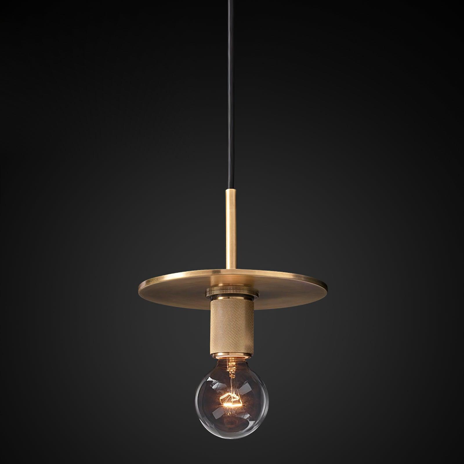 Lyran Suspension minimaliste en laiton pour salle à manger ou cuisine - Neutralighting