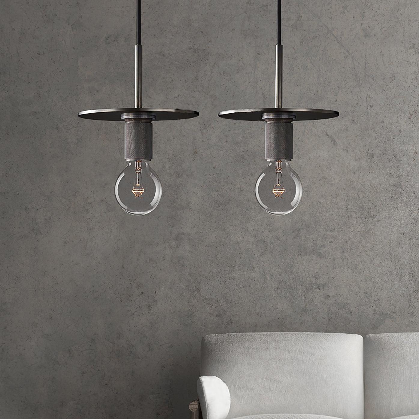 Lyran Suspension minimaliste en laiton pour salle à manger ou cuisine - Neutralighting
