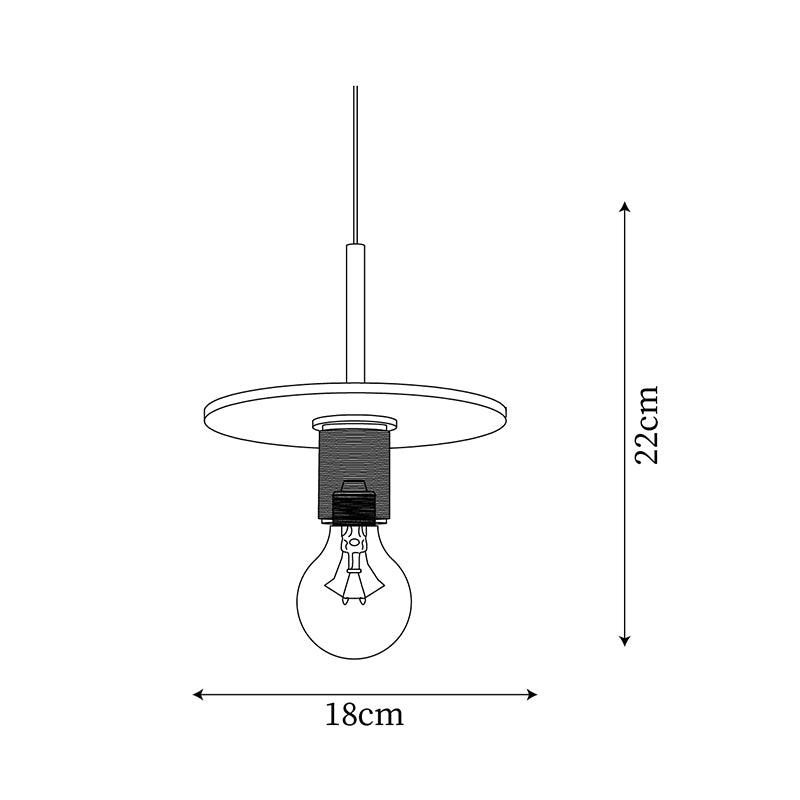Lyran Suspension minimaliste en laiton pour salle à manger ou cuisine - Neutralighting