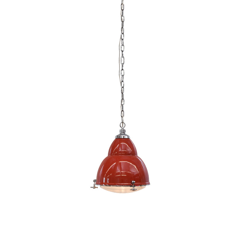 Dunlop Modern Minimalist Red Metal Pendant Lamp - Lamp Copper