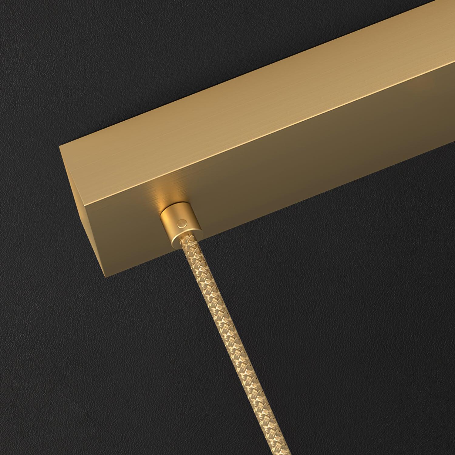 Lustra Chandelier Cuivre et Cristal Géométrique - Neutralighting