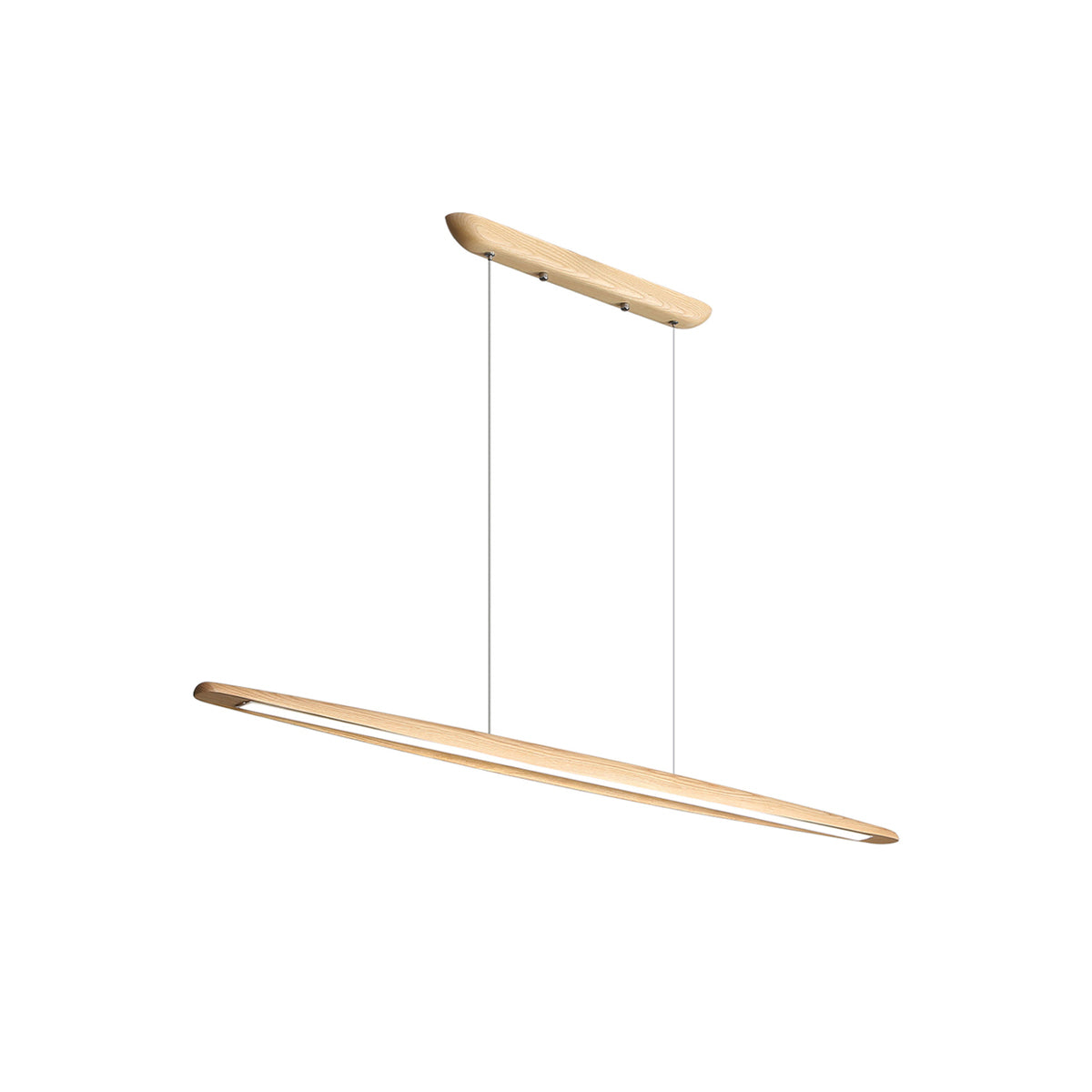 Zing Suspension Bois Noyer Minimaliste - Neutralighting