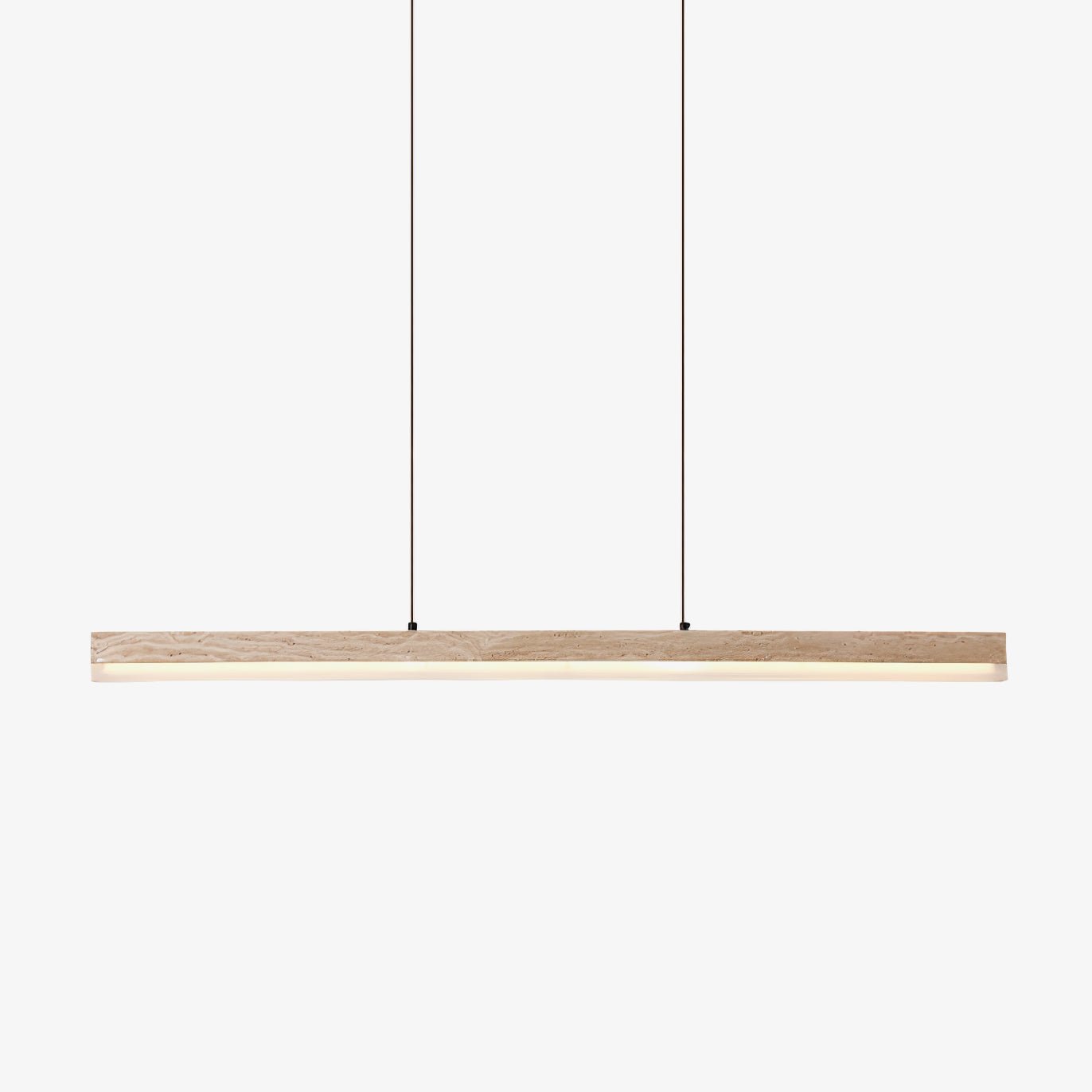 Ivsoryra Lampe Suspendue Rectangulaire en Travertin - Neutralighting