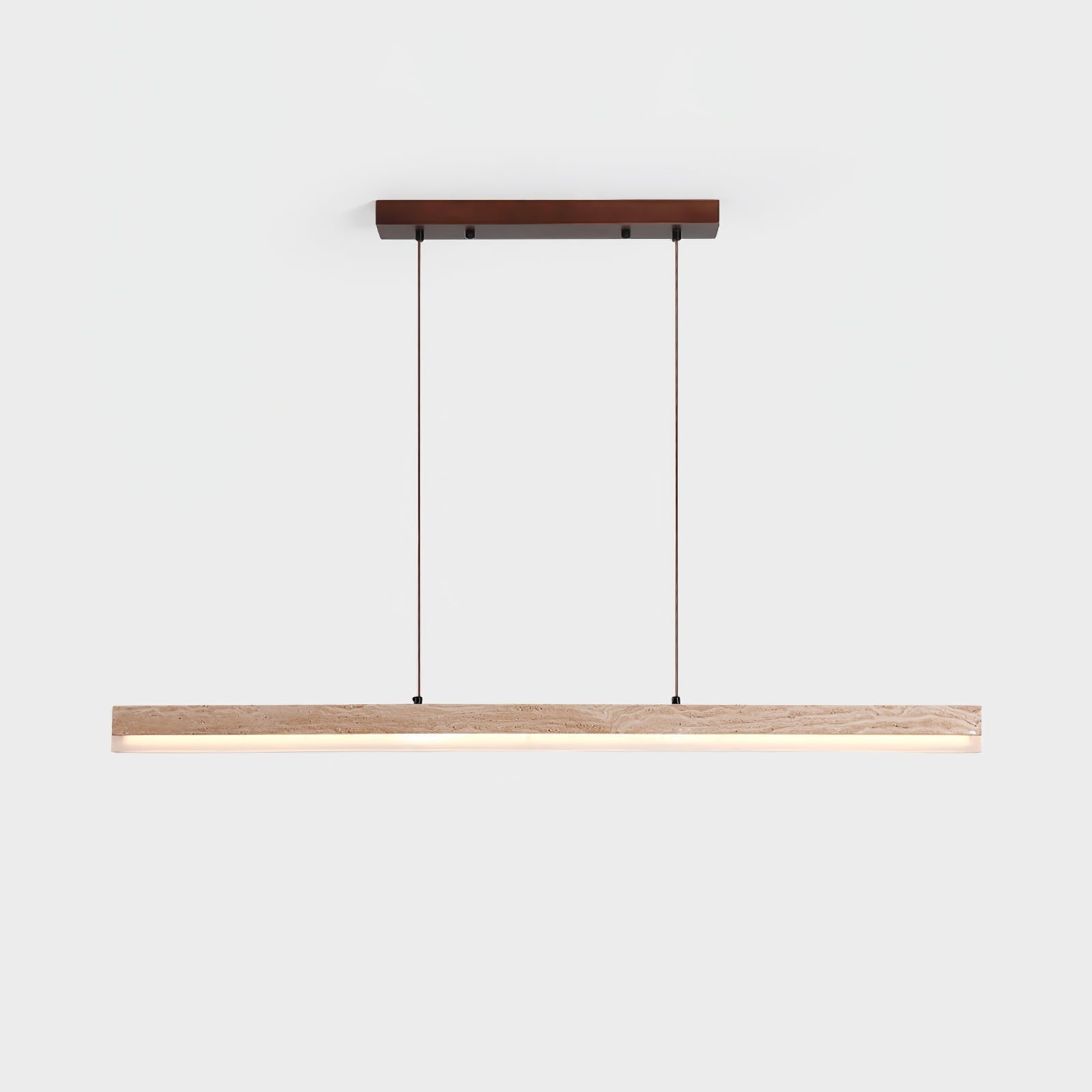 Ivsoryra Lampe Suspendue Rectangulaire en Travertin - Neutralighting