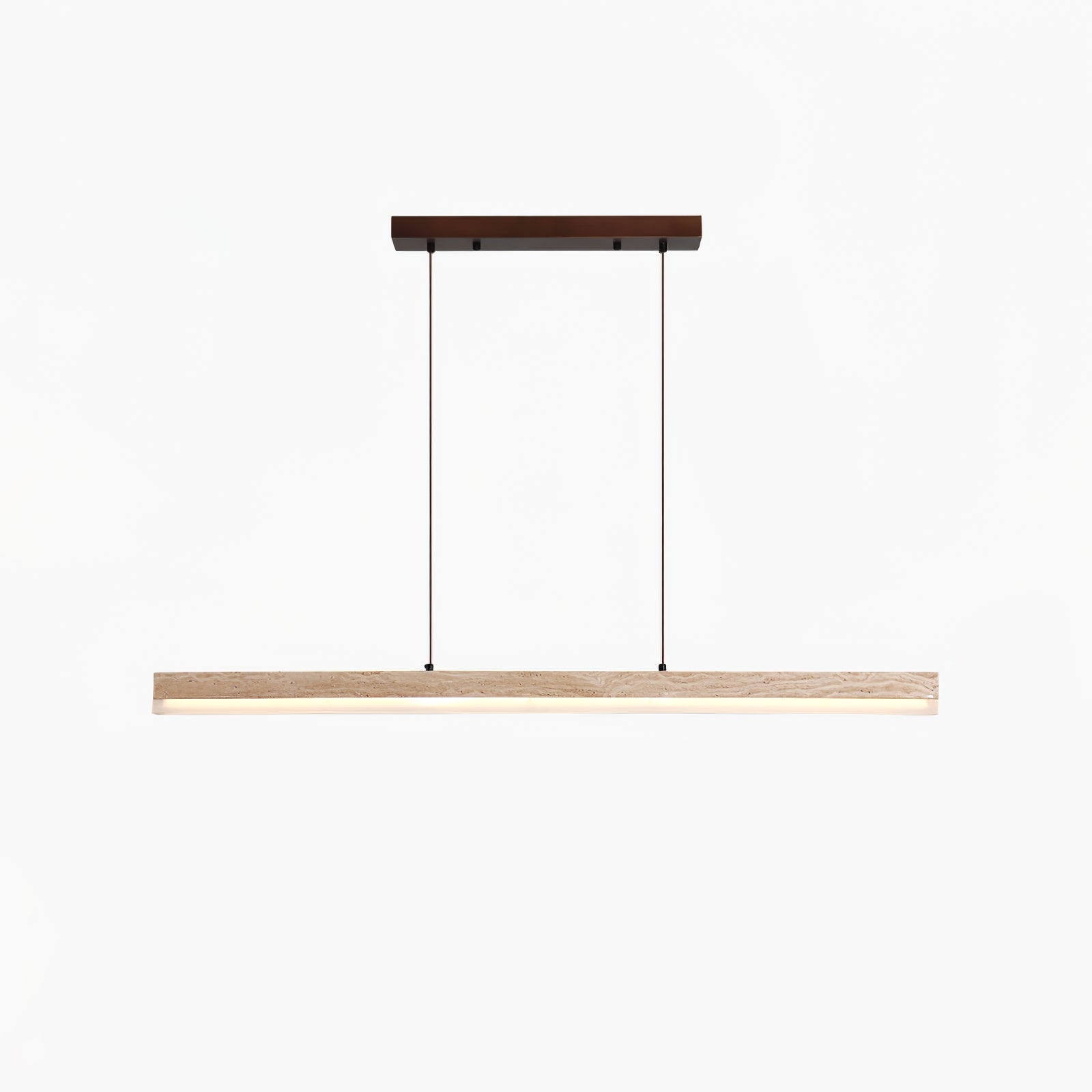 Ivsoryra Lampe Suspendue Rectangulaire en Travertin - Neutralighting