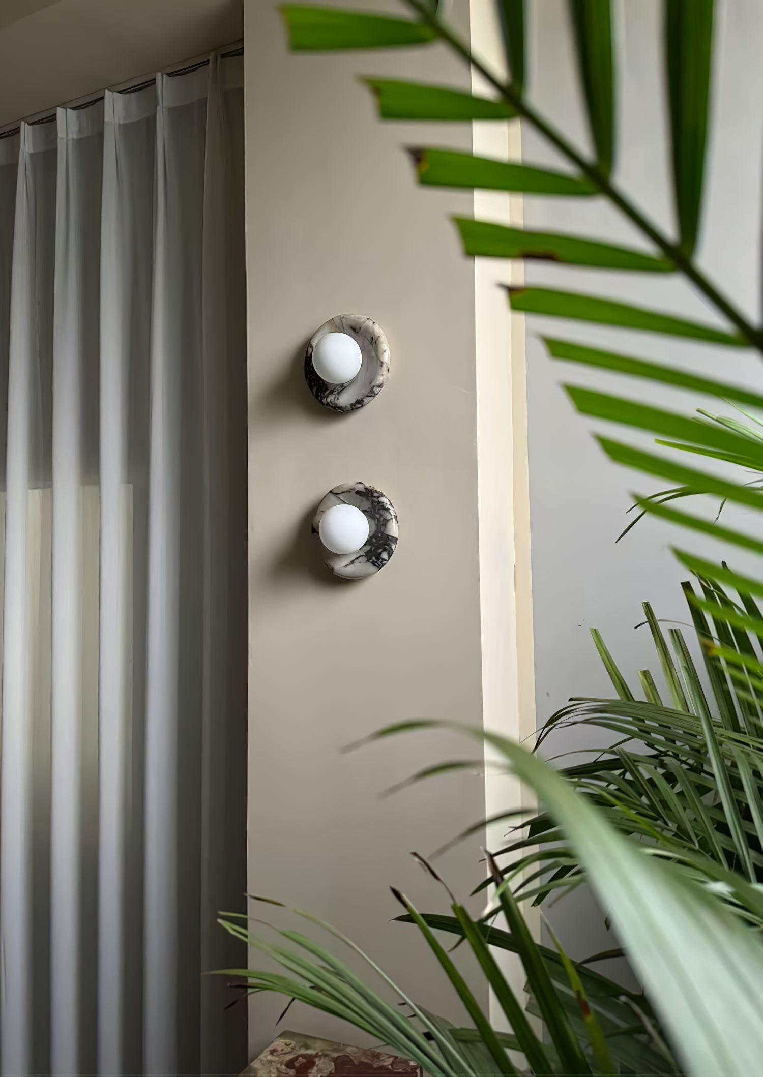 Amber Applique Murale Vintage en Marbre - Neutralighting