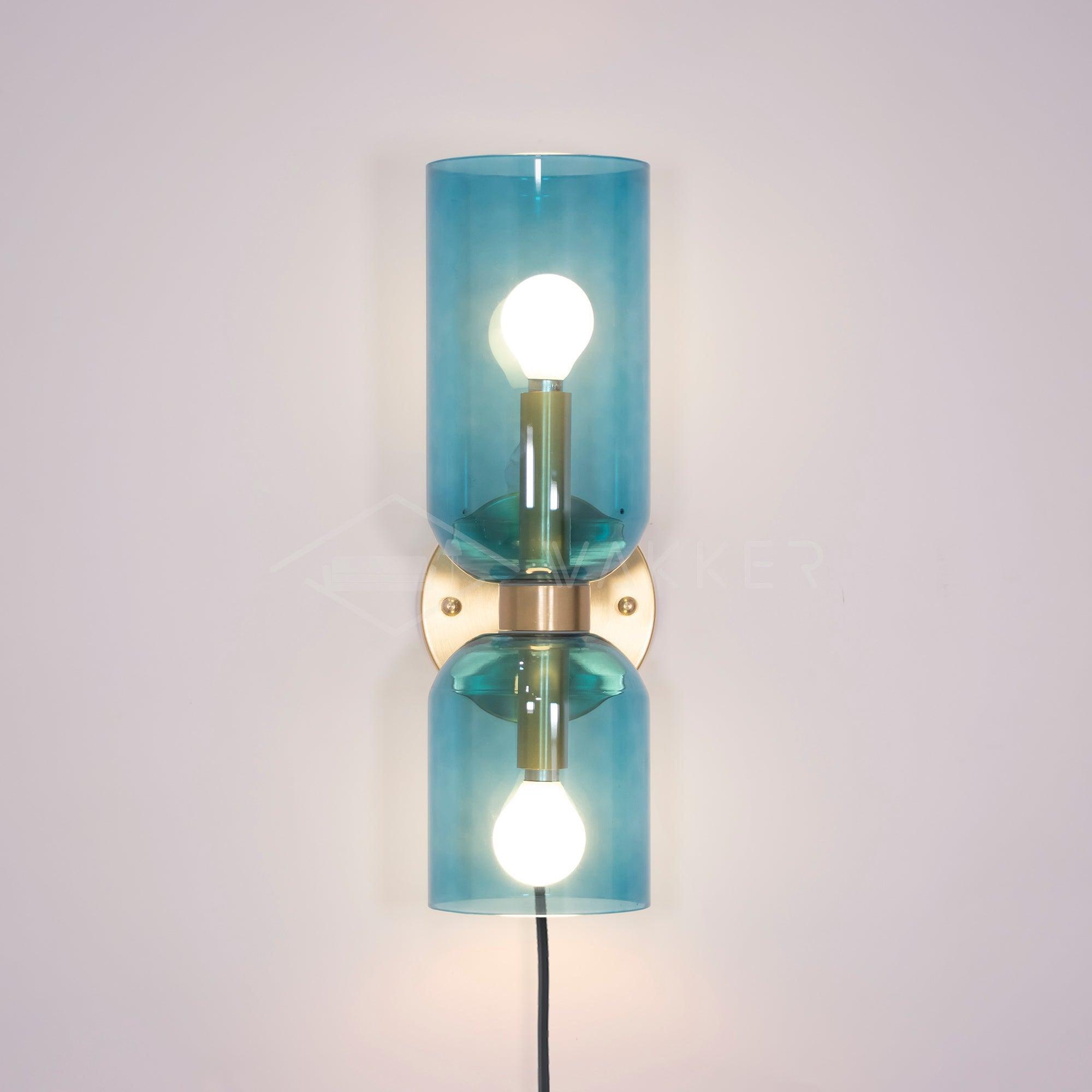 Lylaearis Nordic Art Plug-In Glass Wall Lamp - Neutralighting