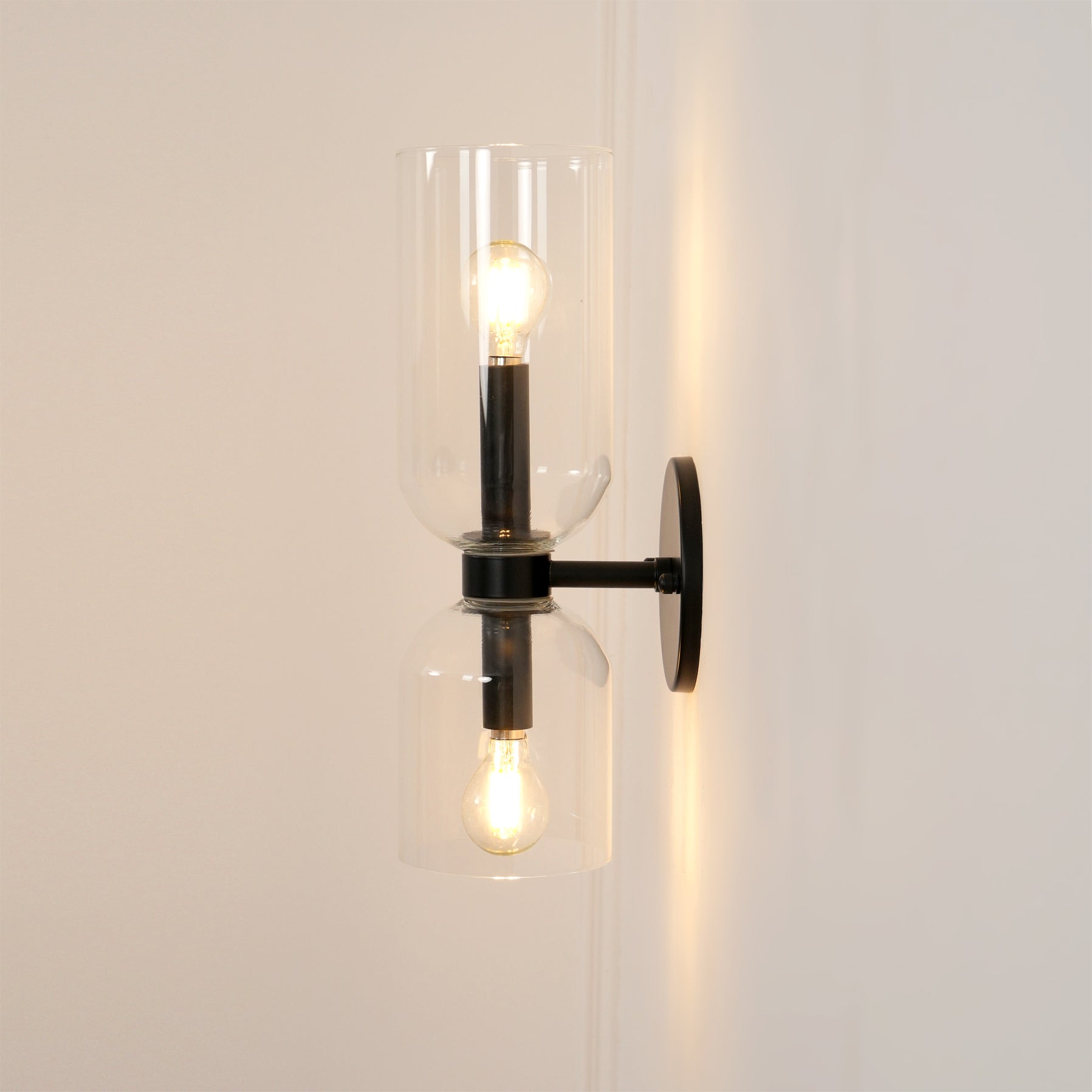 Lylaearis Nordic Art Plug-In Glass Wall Lamp - Neutralighting