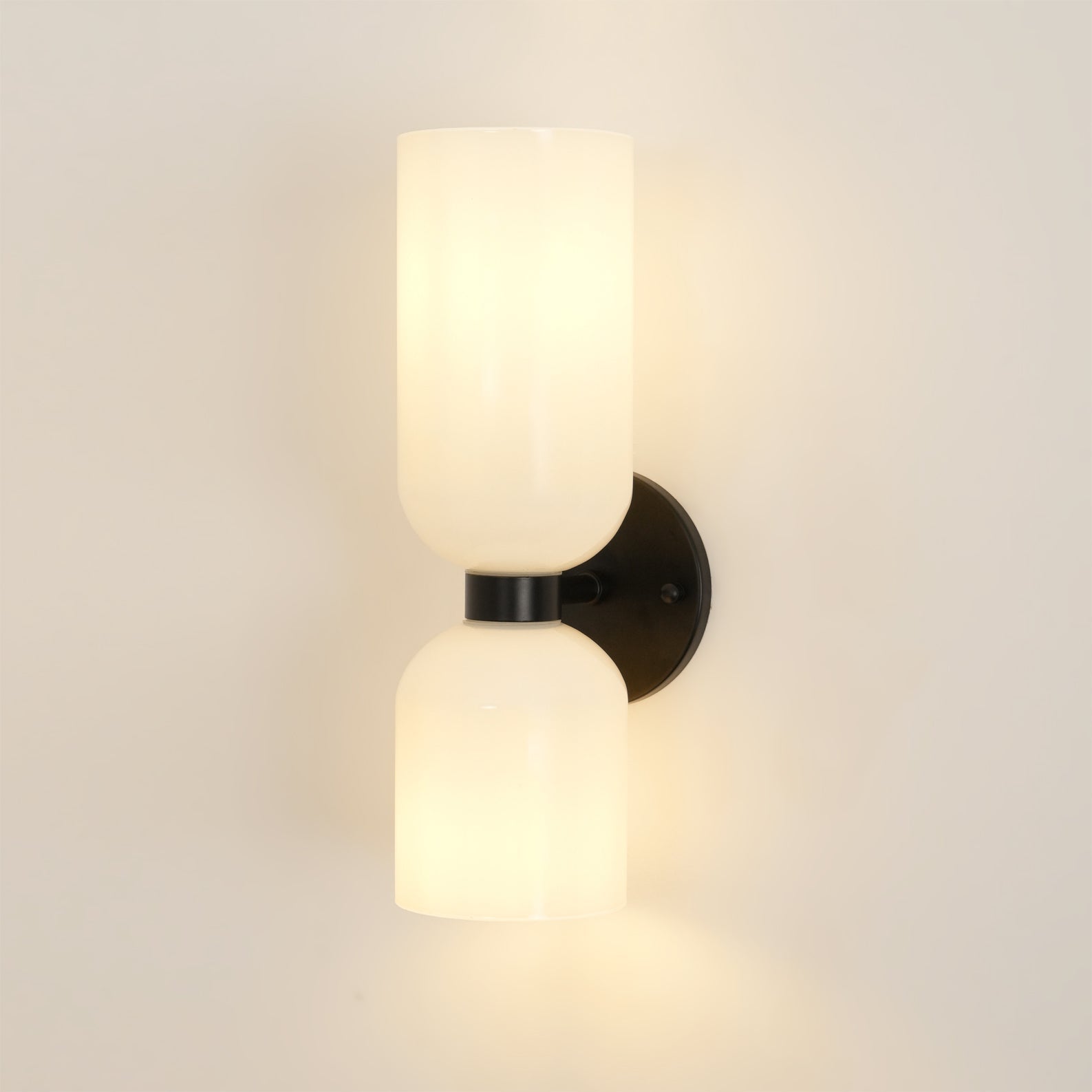 Lylaearis Nordic Art Plug-In Glass Wall Lamp - Neutralighting