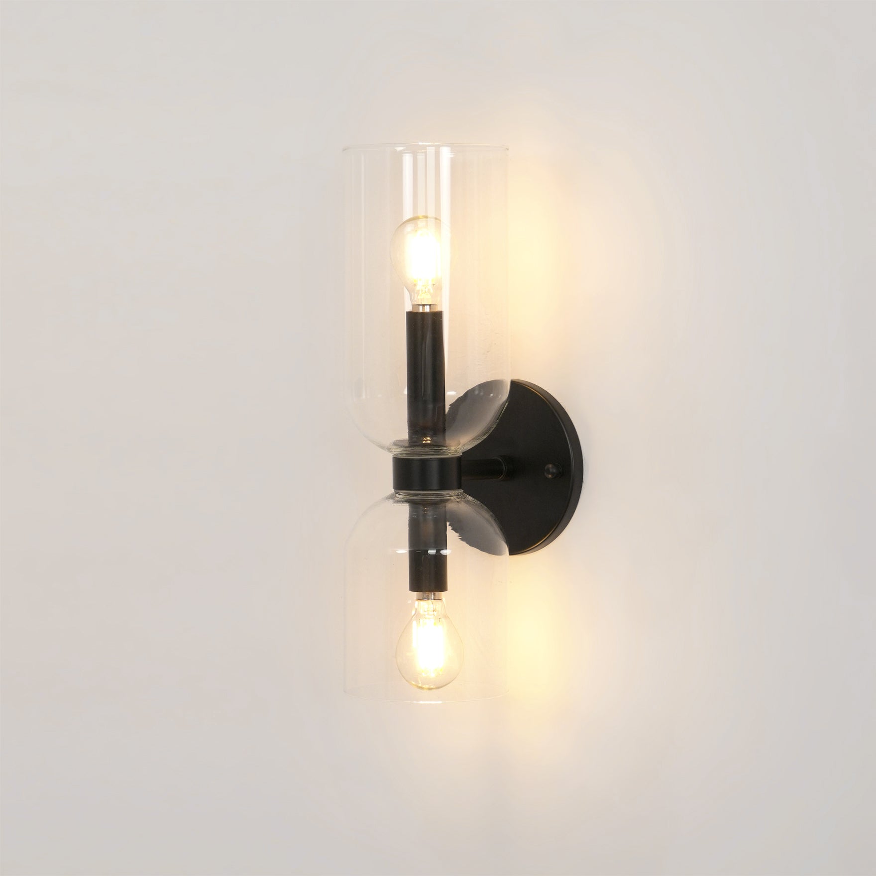 Lylaearis Nordic Art Plug-In Glass Wall Lamp - Neutralighting