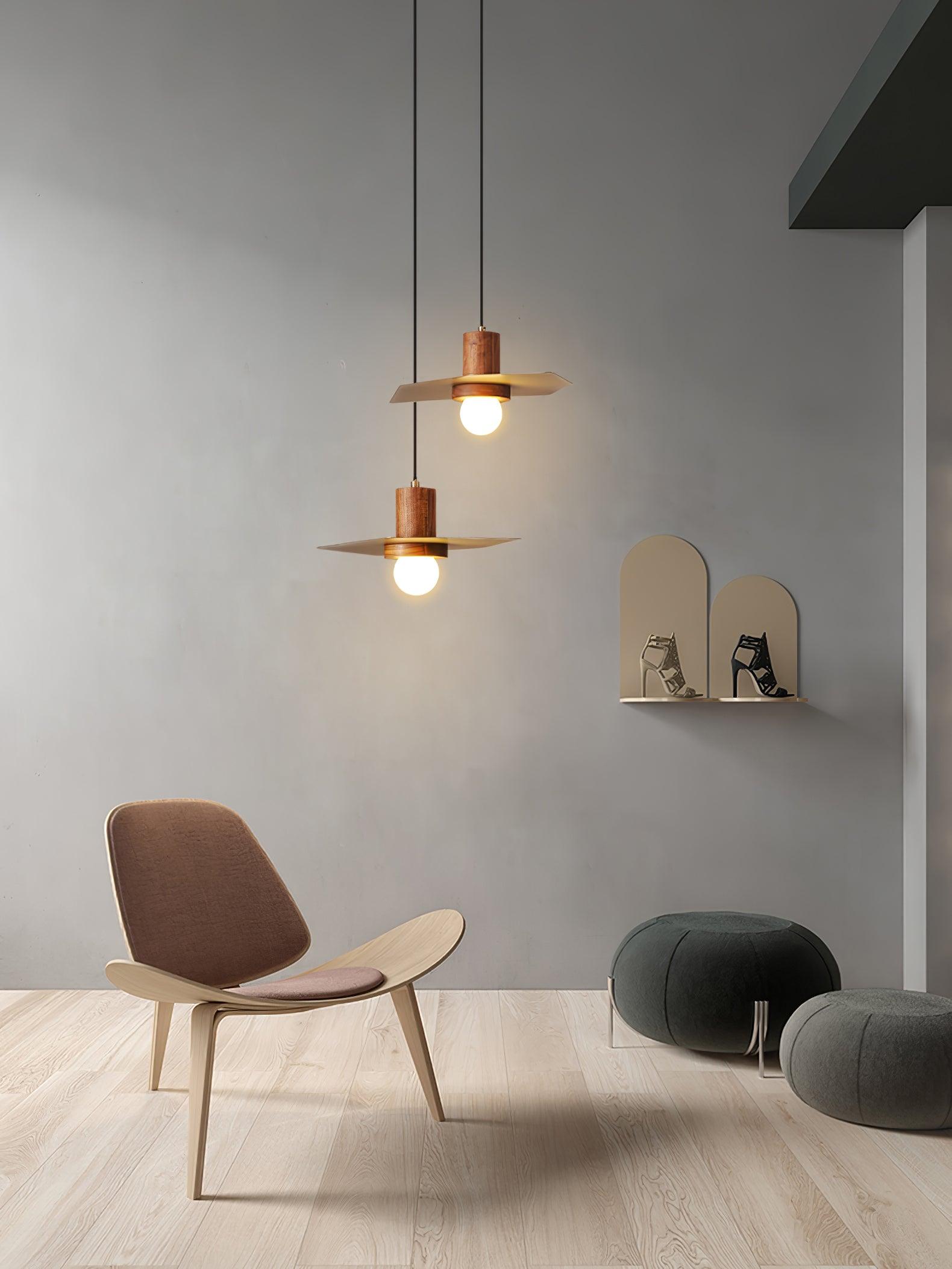 Olvenan Premium Nordic Art Bois Suspension - Neutralighting