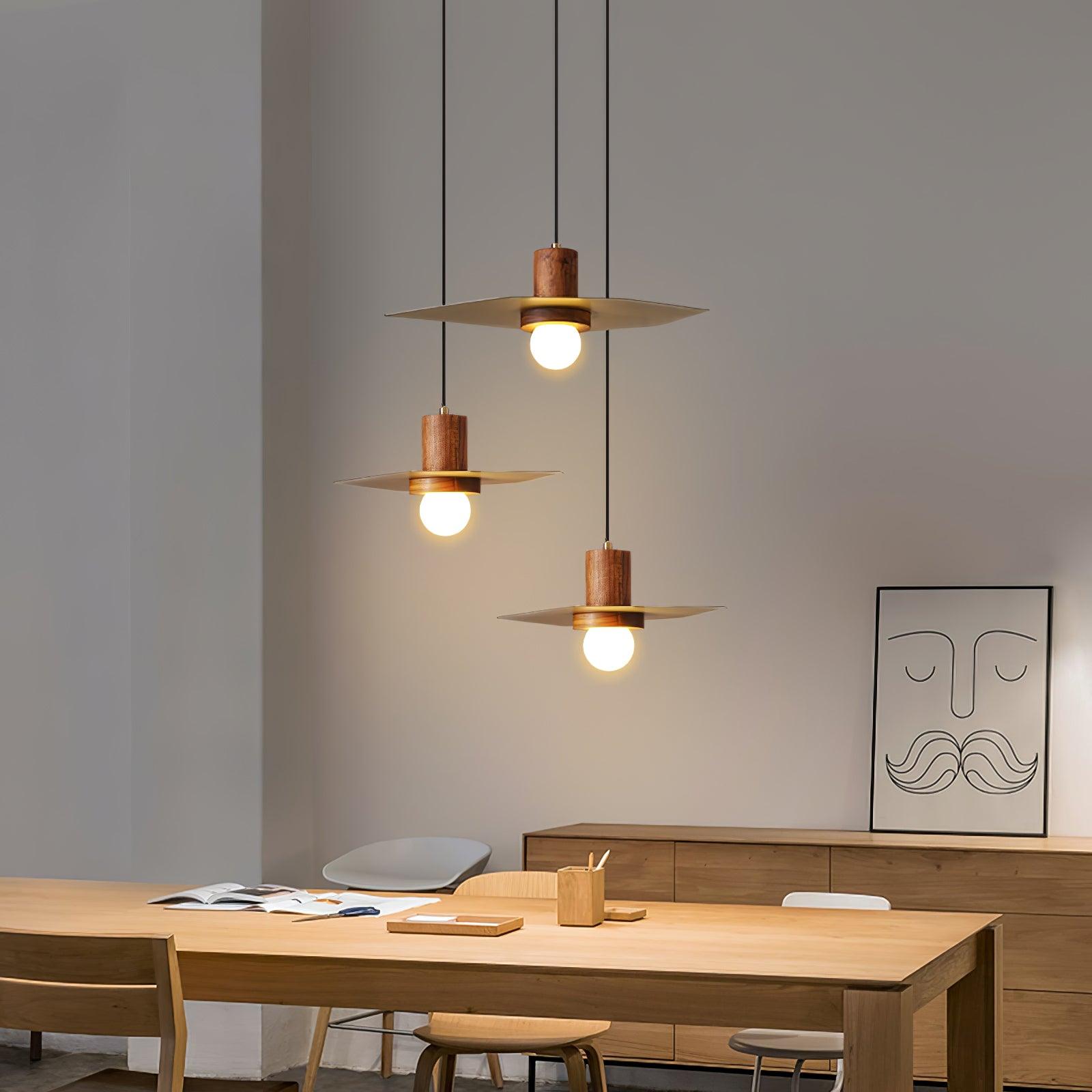 Olvenan Premium Nordic Art Bois Suspension - Neutralighting