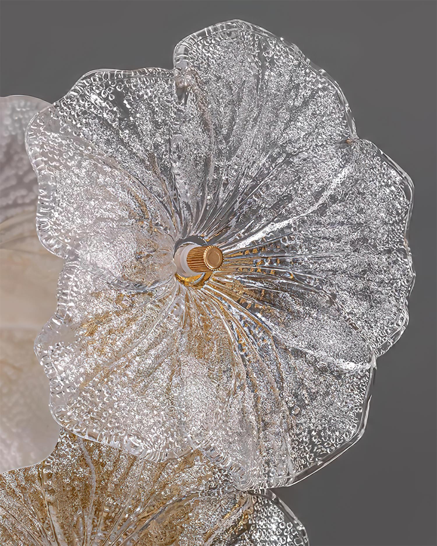 Elaria Applique Murale Accent Pétale en Verre - Neutralighting