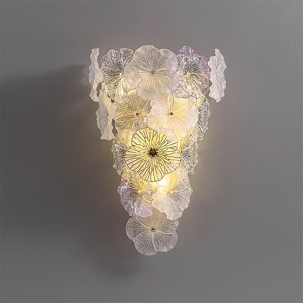 Elaria Applique Murale Accent Pétale en Verre - Neutralighting