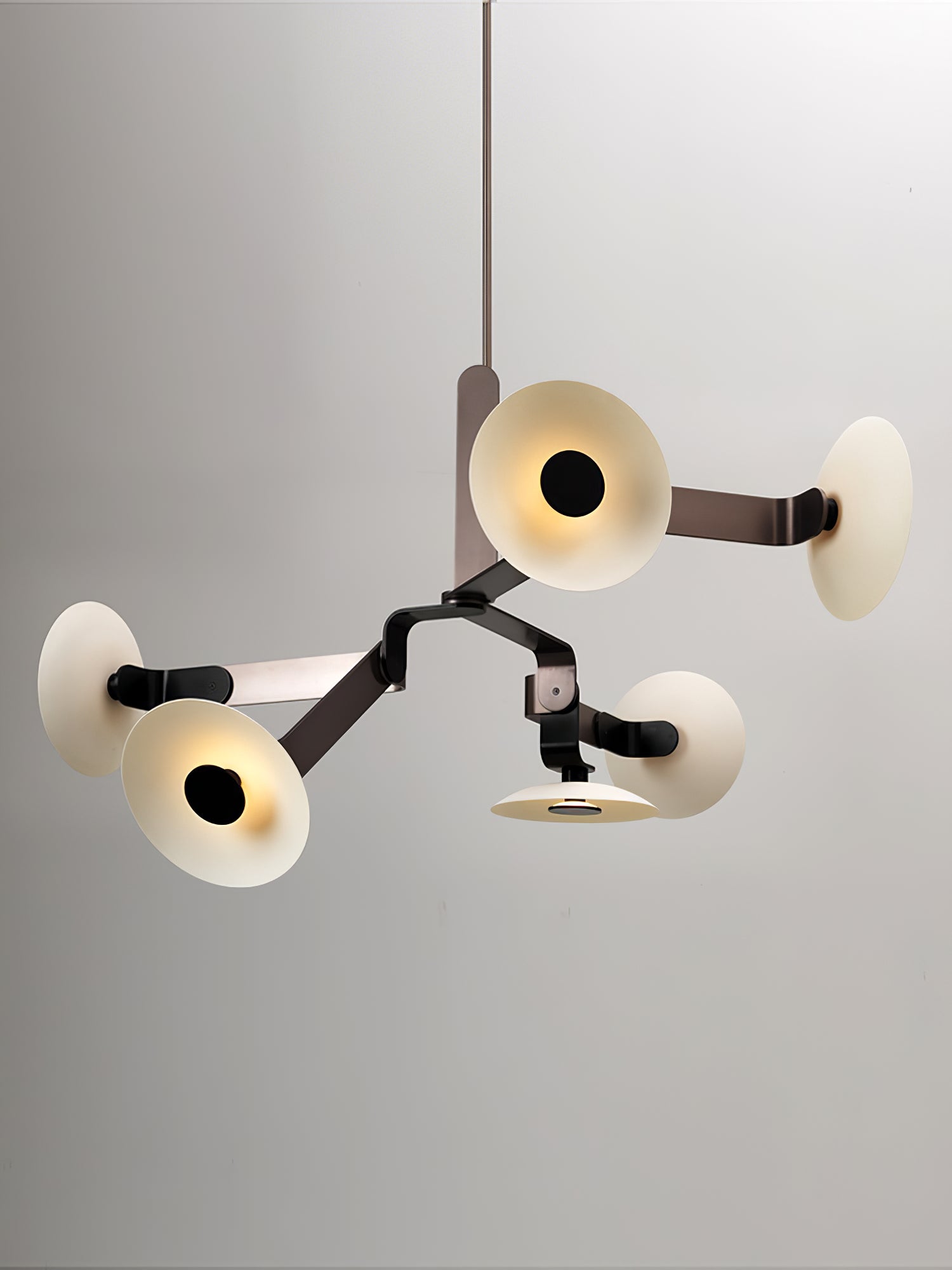 Jade Lustre Métal Marron Créativité Individuelle - Neutralighting