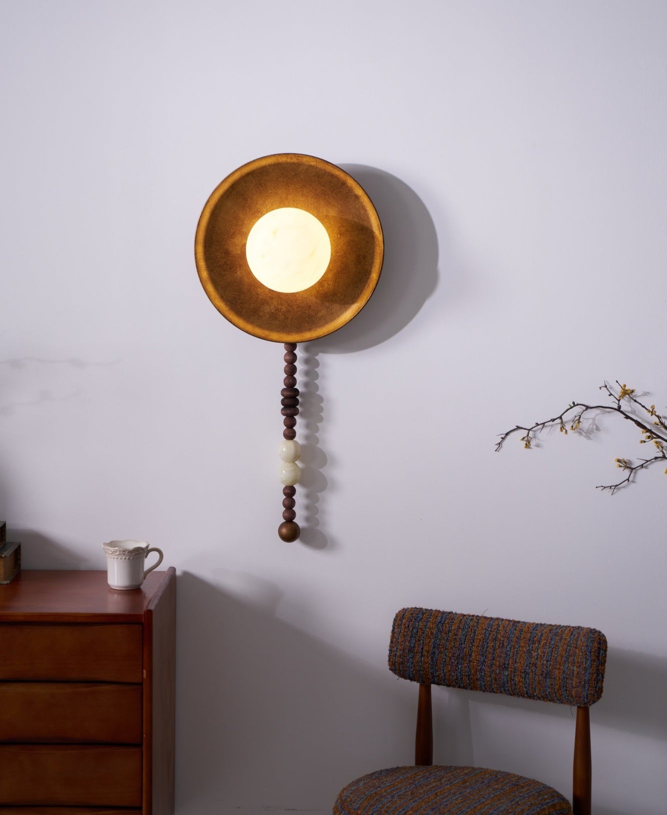 Olive Applique Murale Premium Nordique Art Marbre - Neutralighting