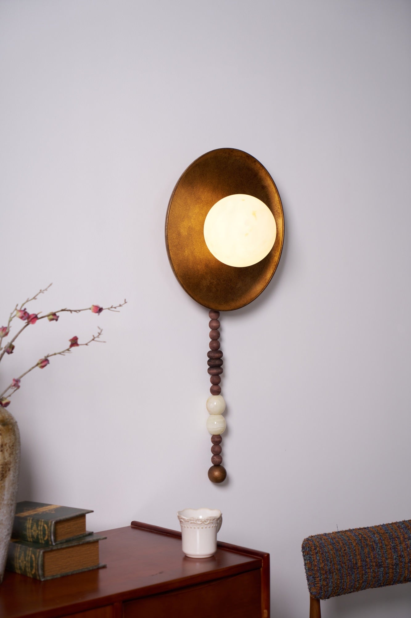 Olive Applique Murale Premium Nordique Art Marbre - Neutralighting