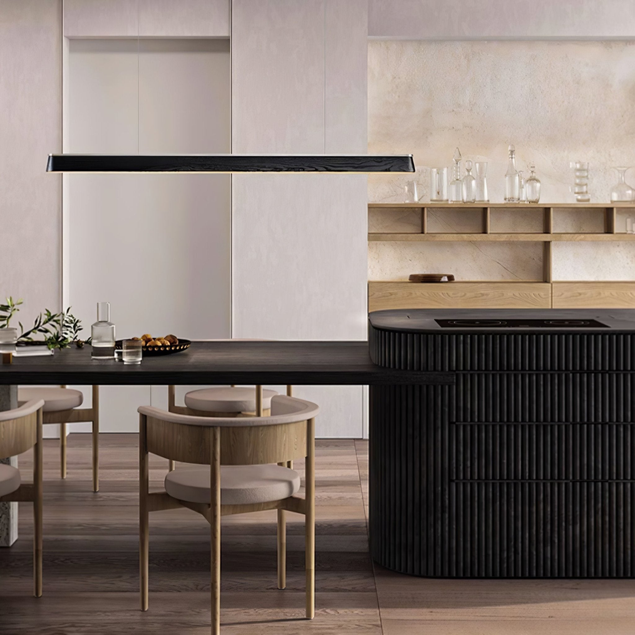 Caleo Industrial Wood Pendant Lamp - Neutralighting