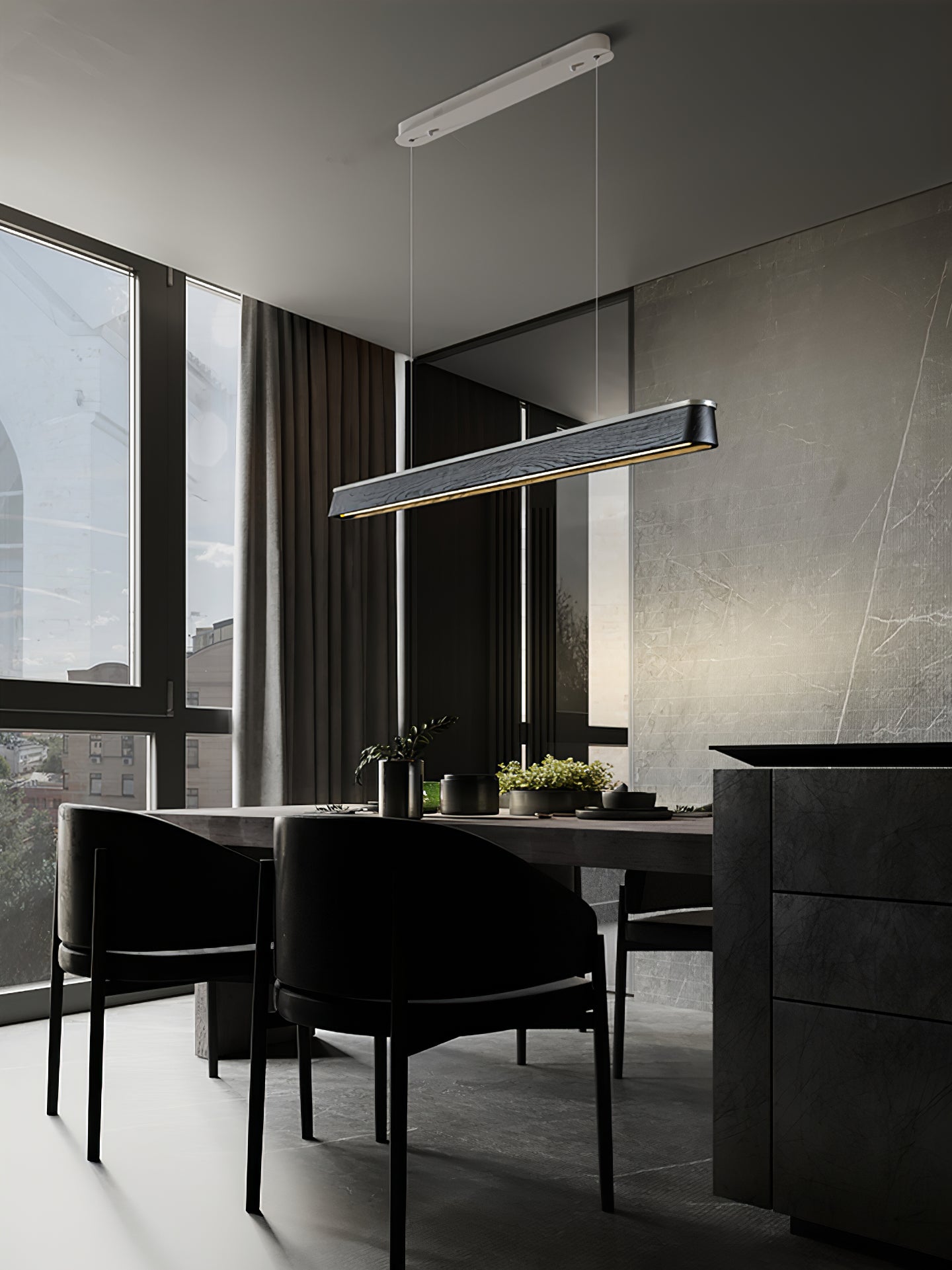 Caleo Industrial Wood Pendant Lamp - Neutralighting