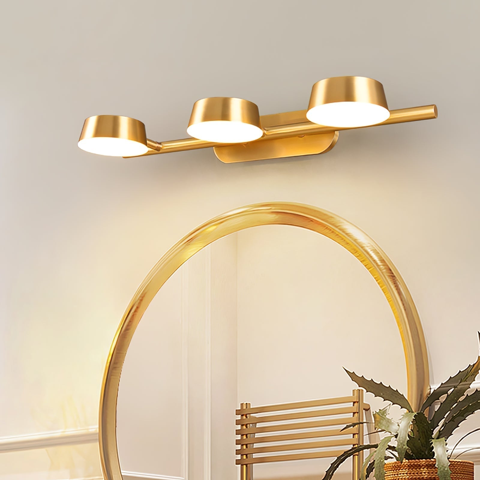 Edward Premium Élégance Coiffeuse Laiton Applique Murale - Neutralighting