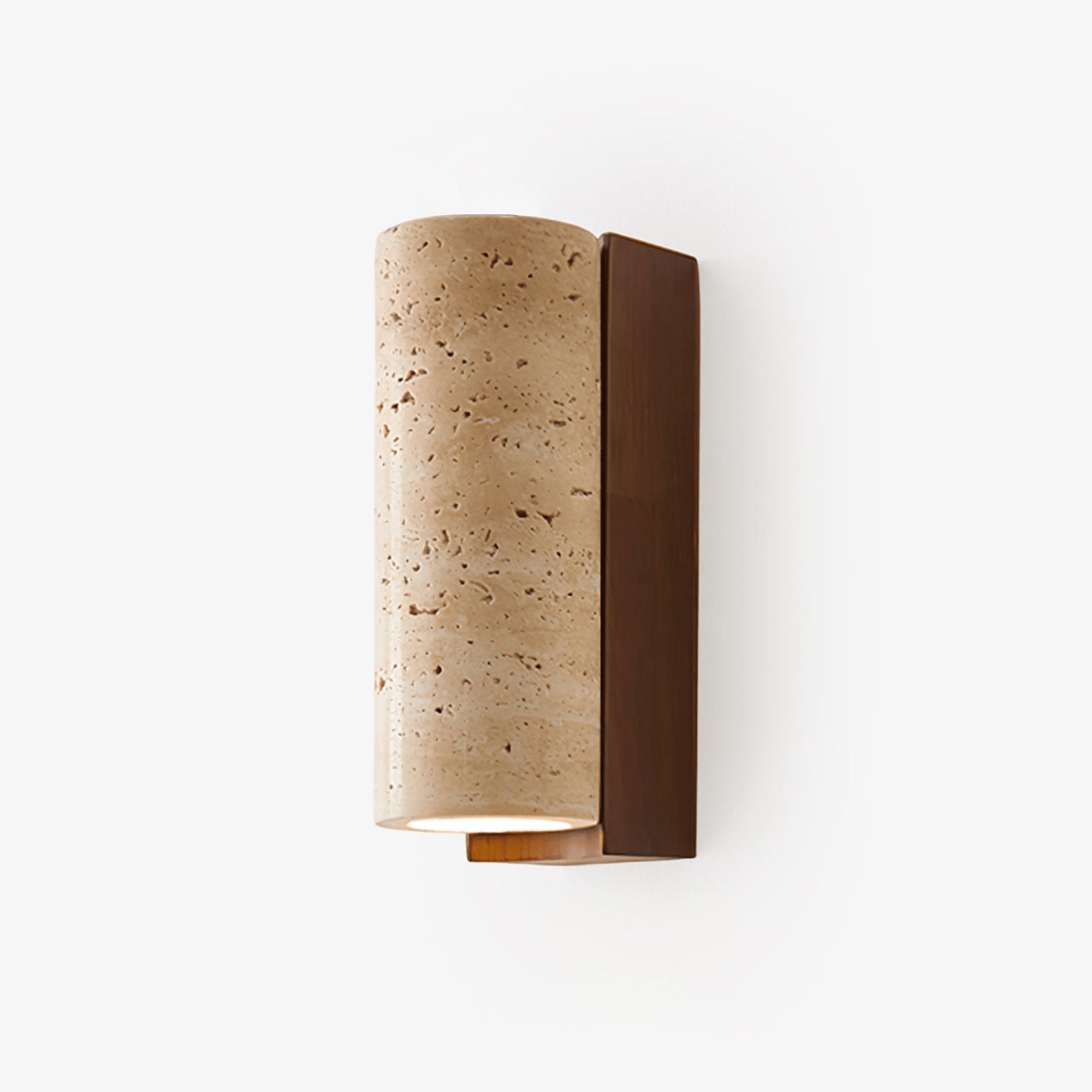 Nula Applique Murale en Travertin Naturel - Neutralighting