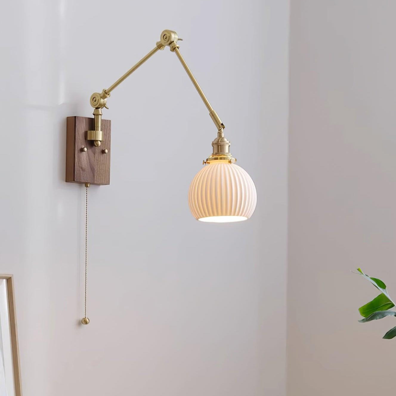Brione Applique Murale Vintage Bras Pivotant Réglable - Neutralighting