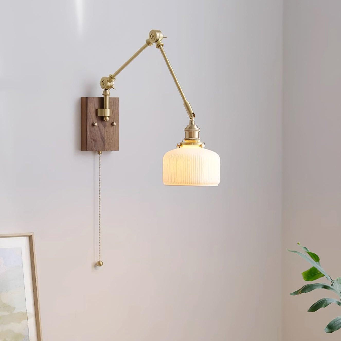 Brione Applique Murale Vintage Bras Pivotant Réglable - Neutralighting
