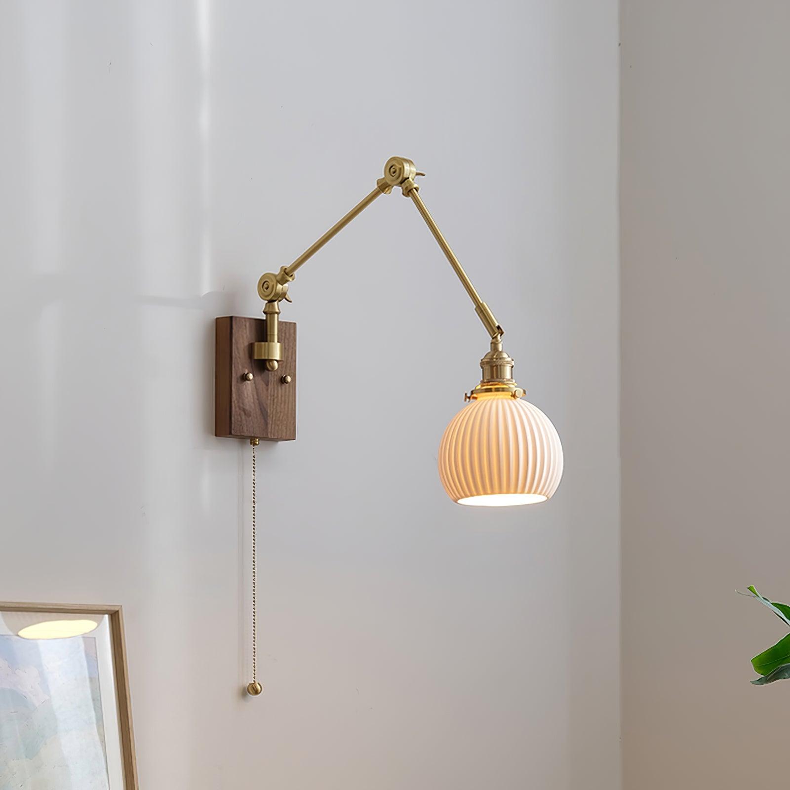Brione Applique Murale Vintage Bras Pivotant Réglable - Neutralighting