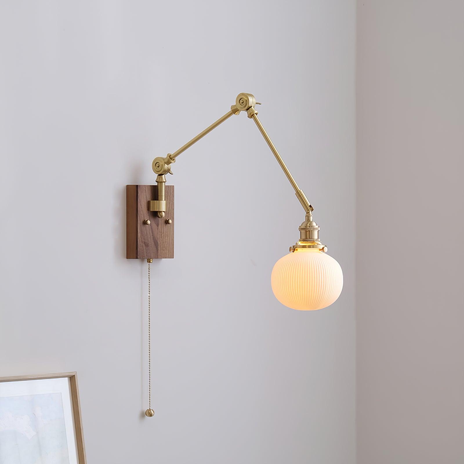 Brione Applique Murale Vintage Bras Pivotant Réglable - Neutralighting