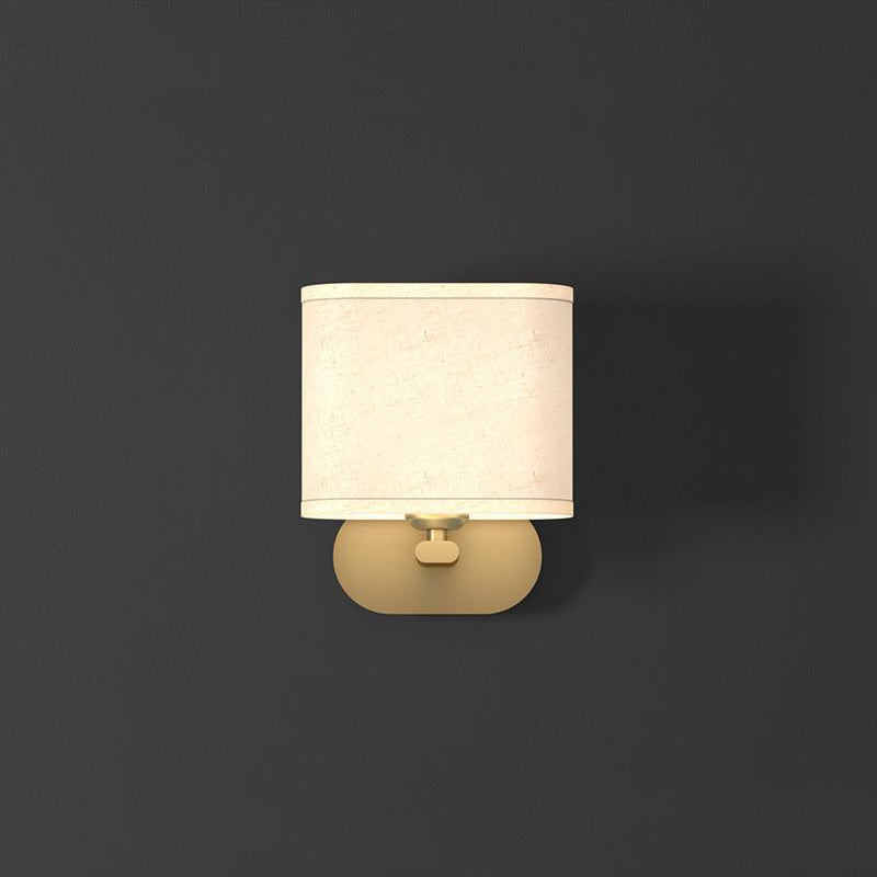 Myth Applique Murale Laiton Tissu Moderne Salon - Neutralighting