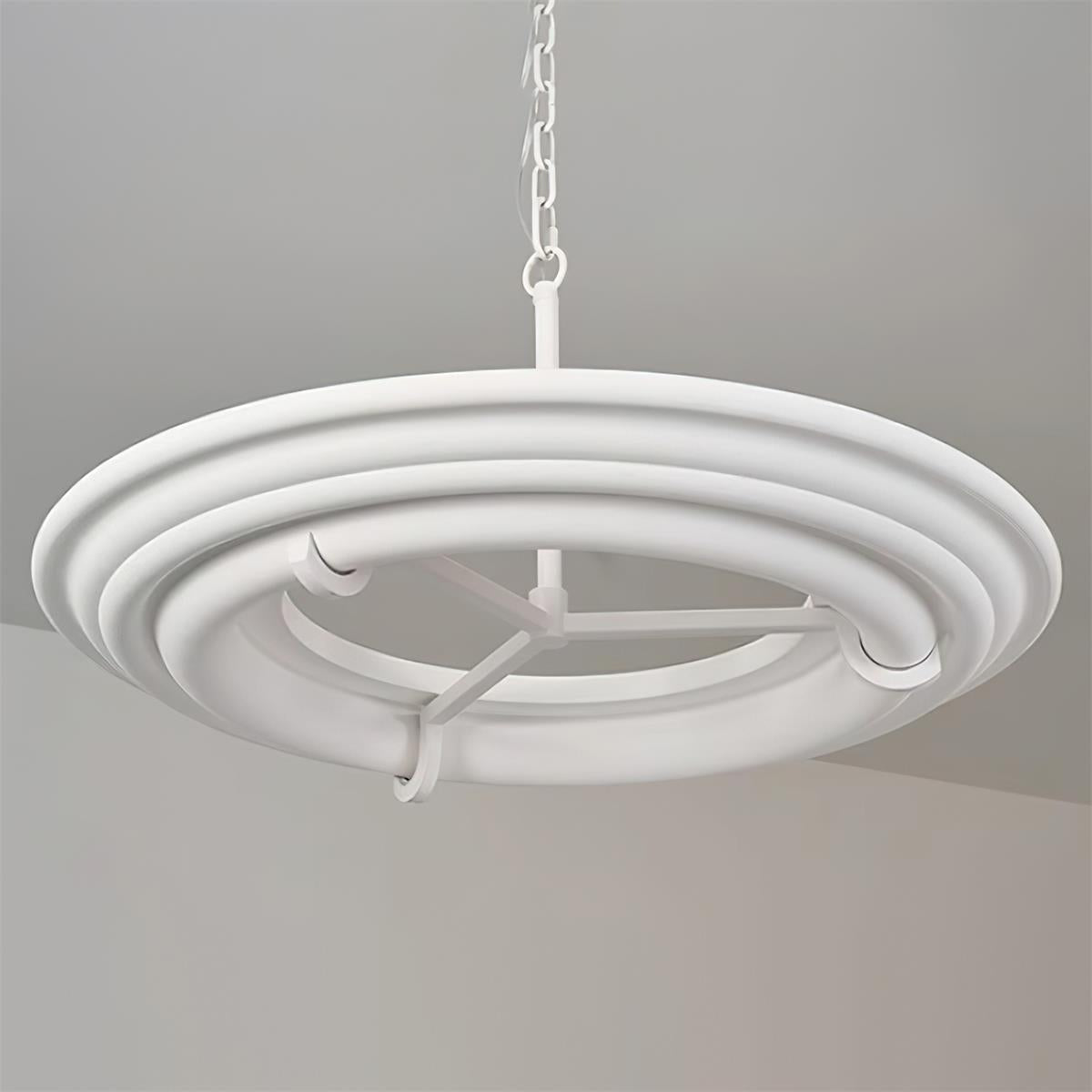 Ellie Lustre Plâtre Circulaire Artistique - Neutralighting