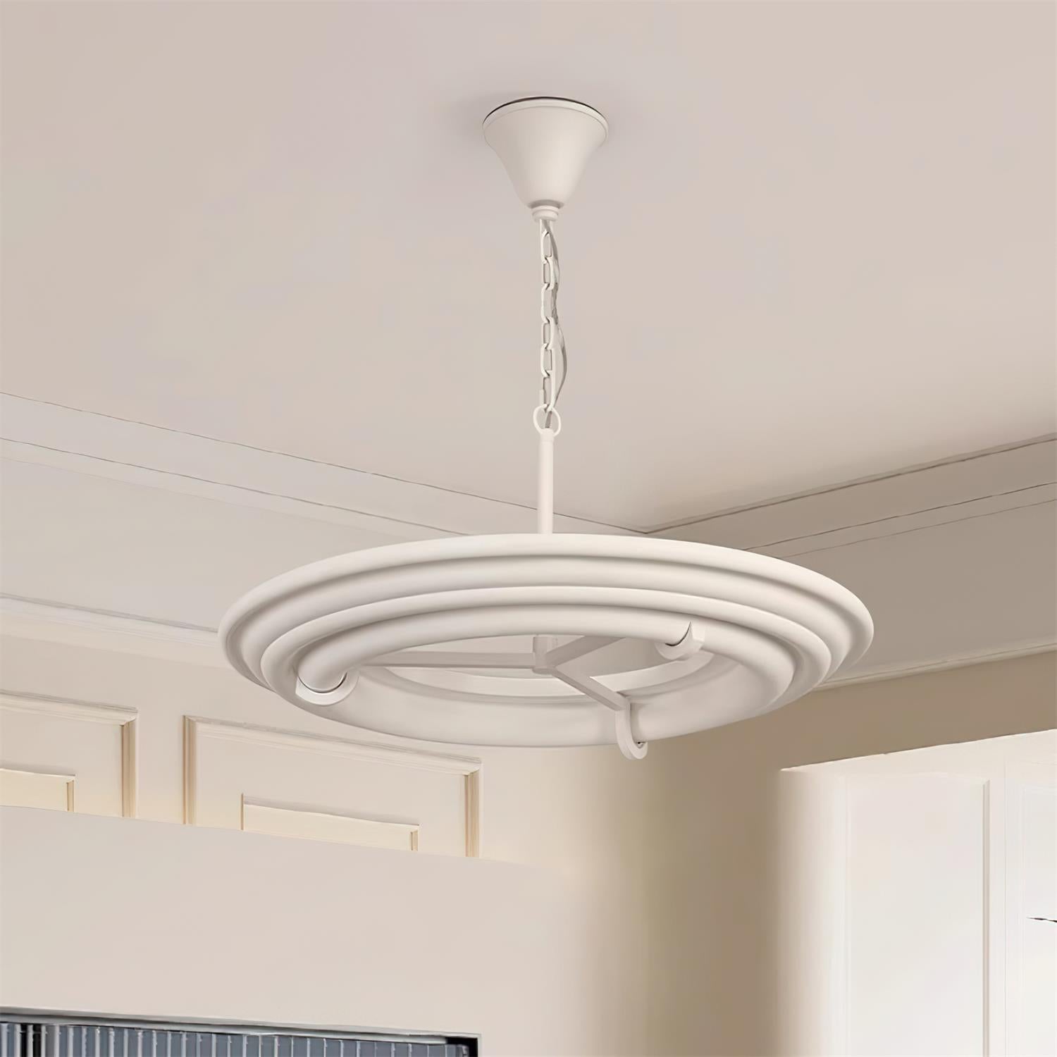 Ellie Lustre Plâtre Circulaire Artistique - Neutralighting