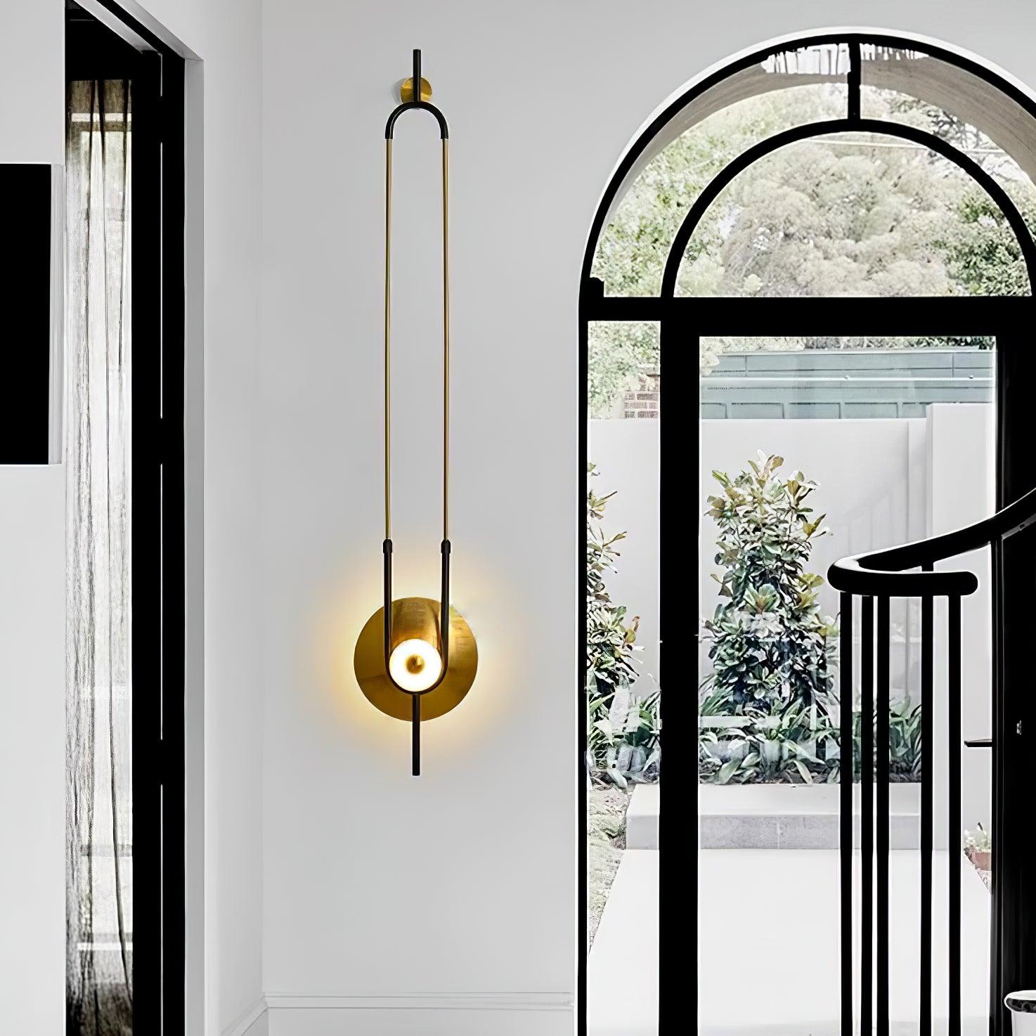 Ivory Lampe Murale Anneau Moderne en Marbre - Neutralighting
