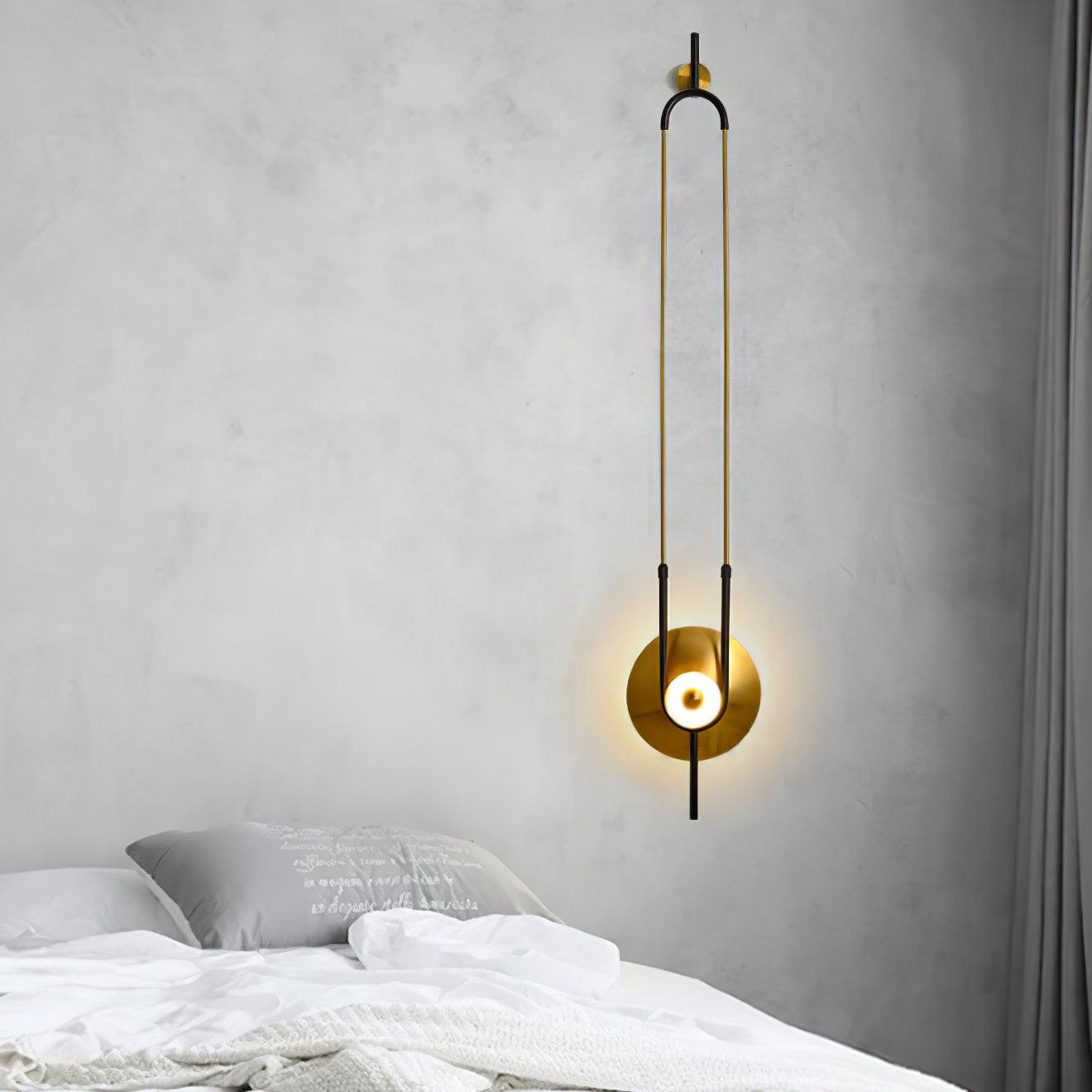 Ivory Lampe Murale Anneau Moderne en Marbre - Neutralighting