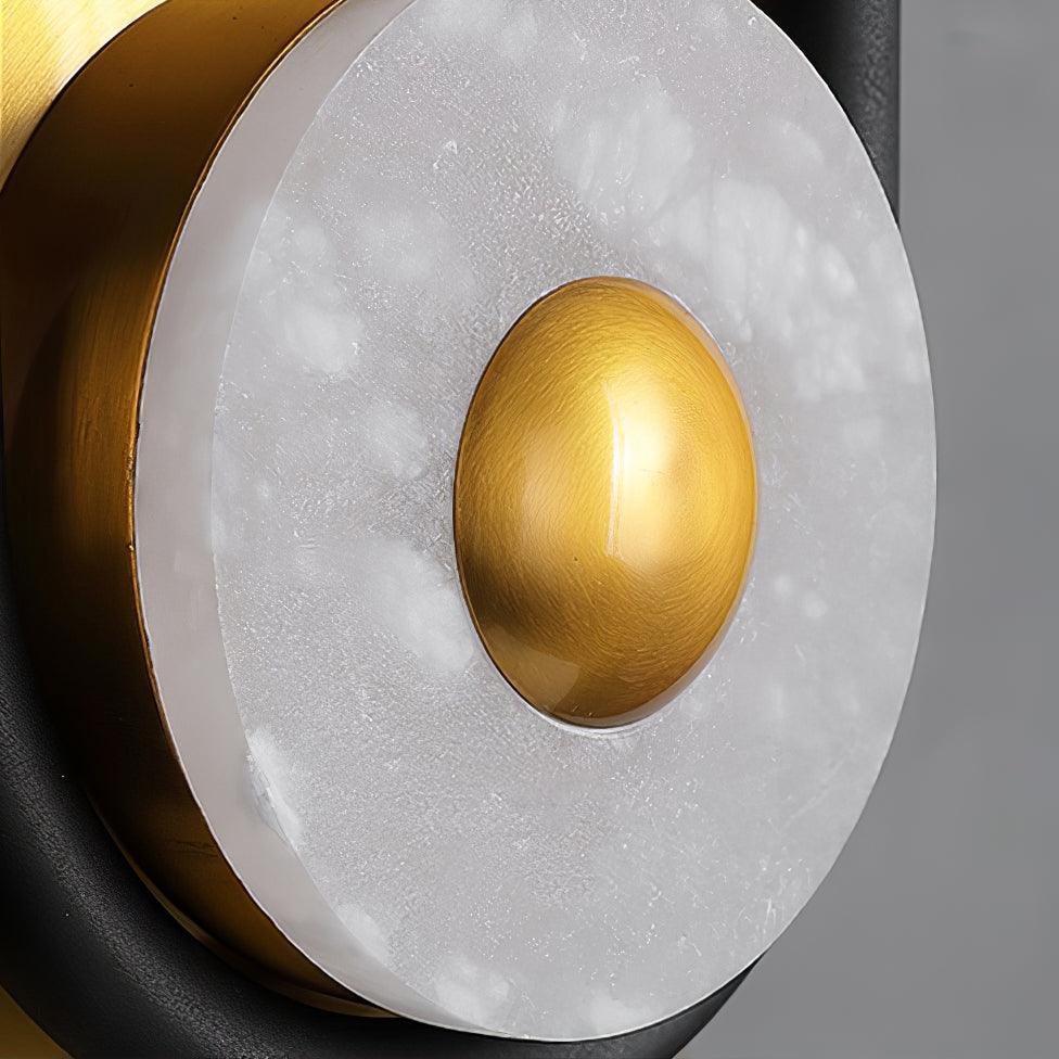 Ivory Lampe Murale Anneau Moderne en Marbre - Neutralighting