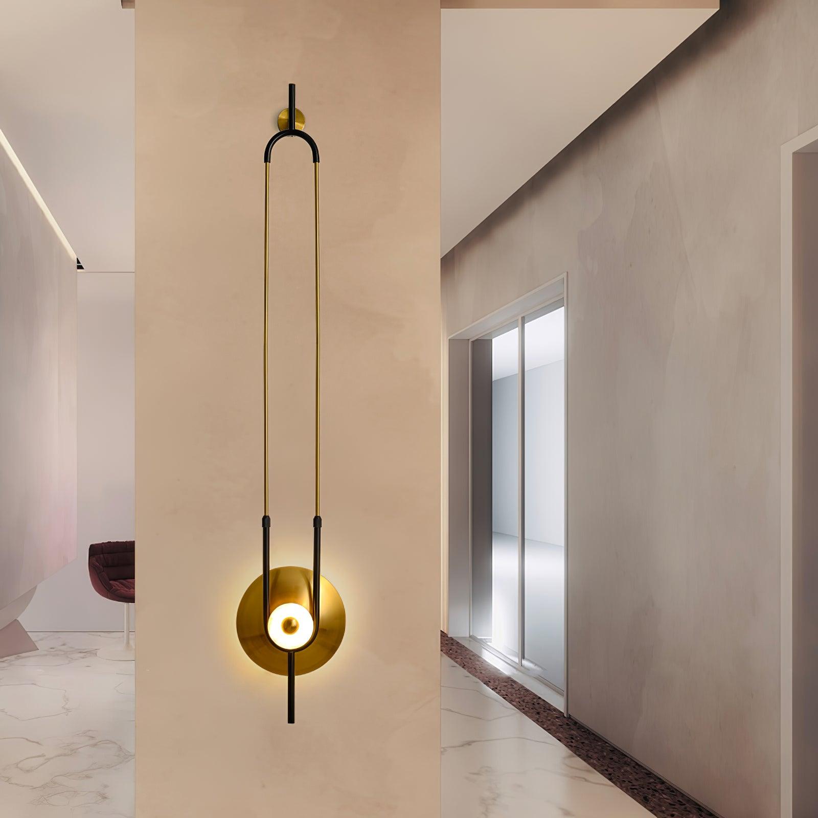 Ivory Lampe Murale Anneau Moderne en Marbre - Neutralighting