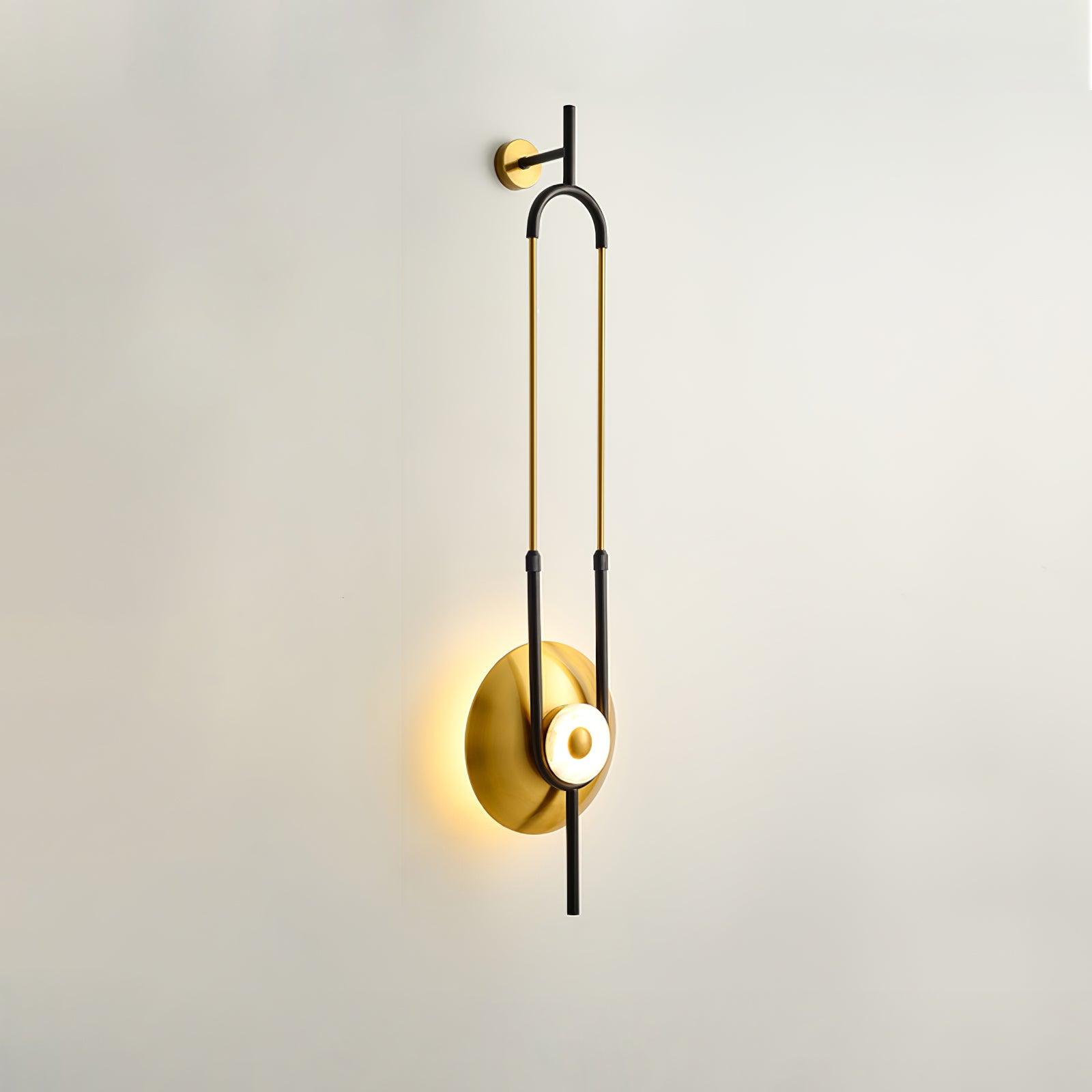 Ivory Lampe Murale Anneau Moderne en Marbre - Neutralighting