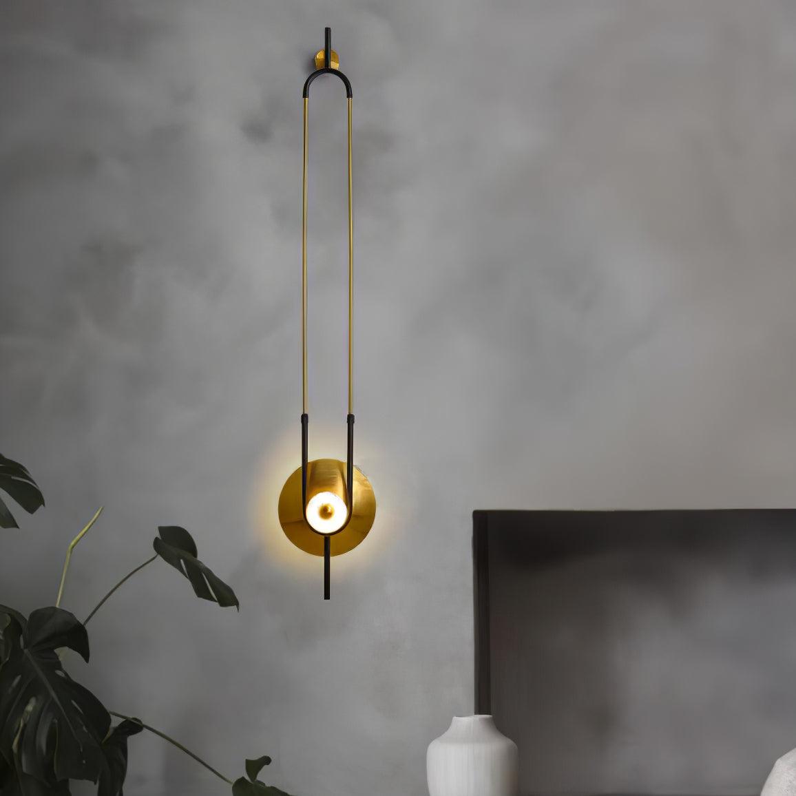 Ivory Lampe Murale Anneau Moderne en Marbre - Neutralighting