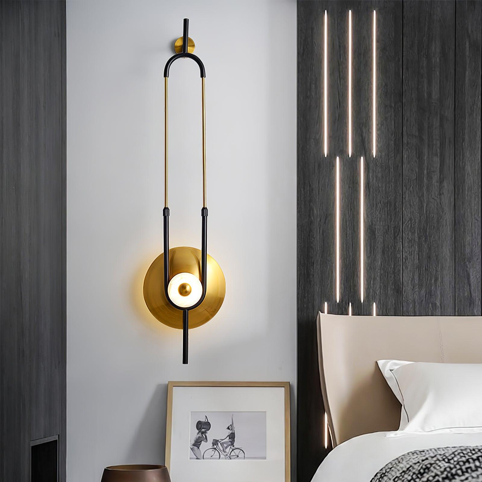 Ivory Lampe Murale Anneau Moderne en Marbre - Neutralighting